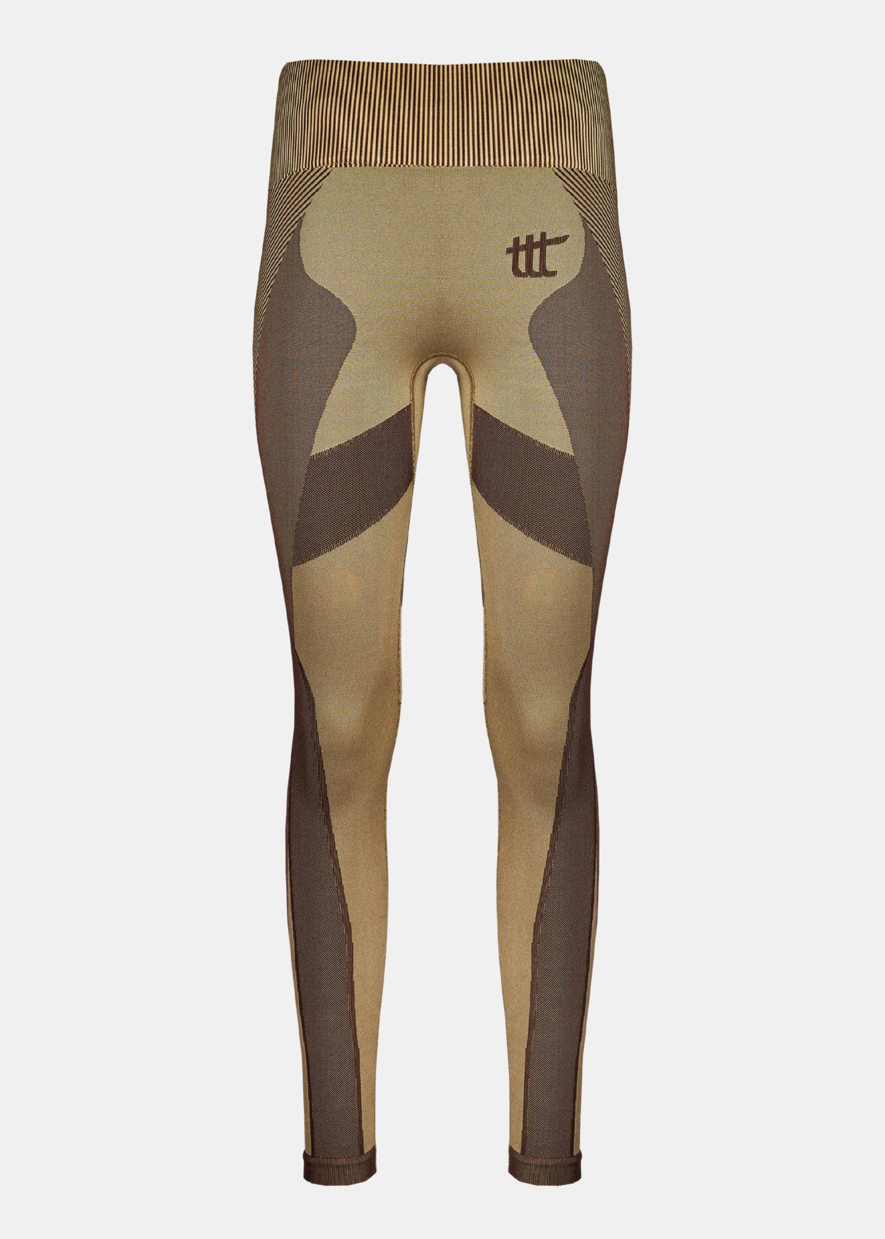 Seamless Leggings Goldenbrown