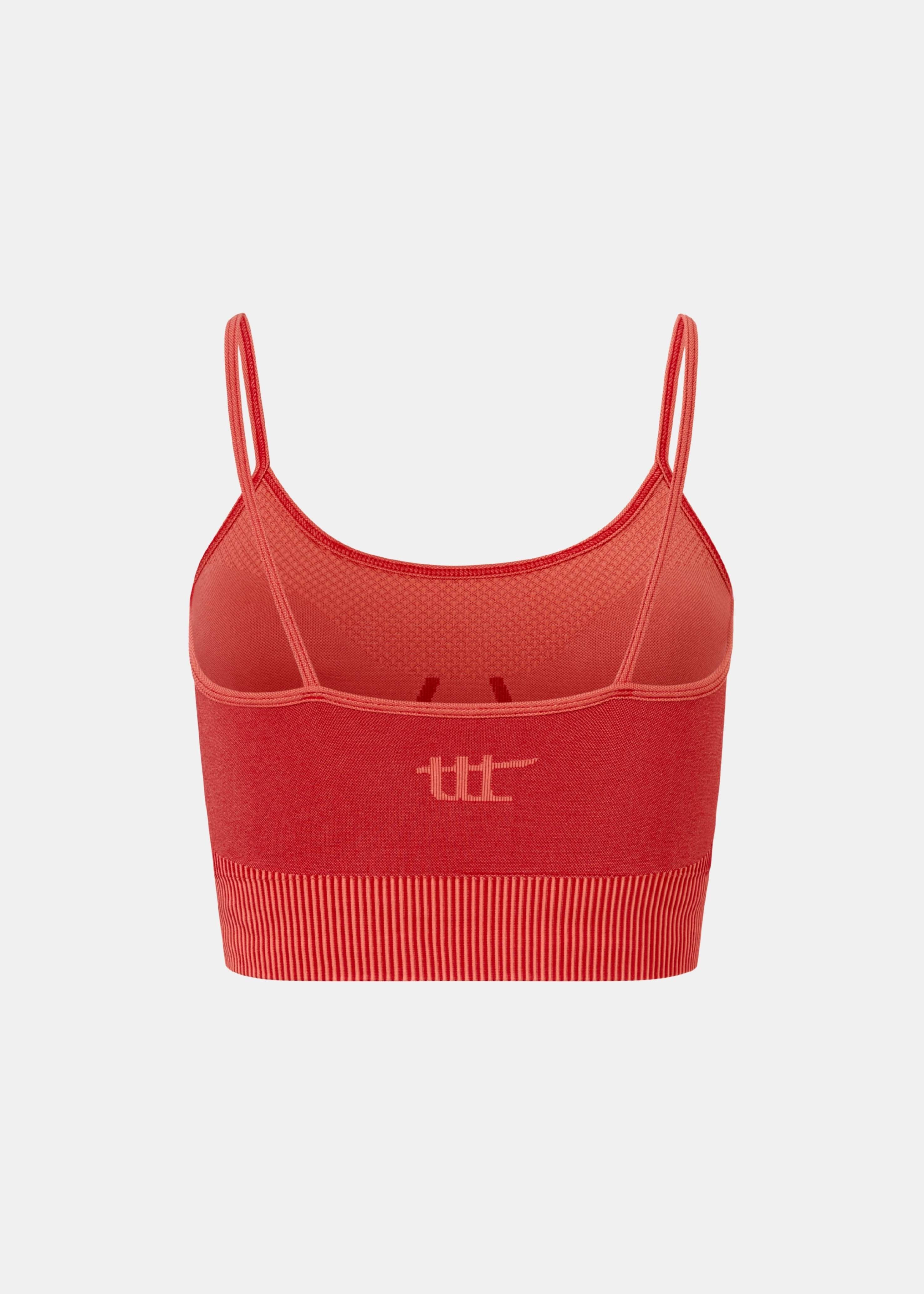 Seamless Sports Bra Coral