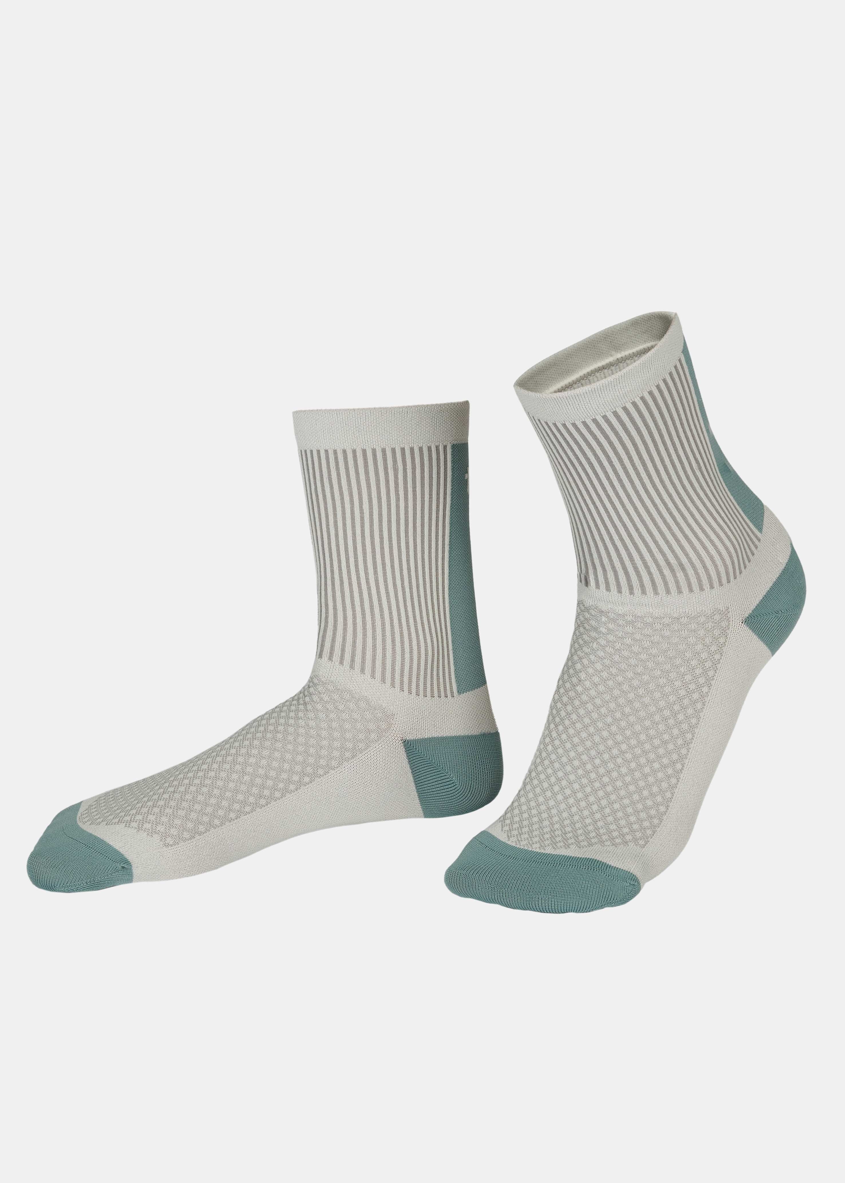 to the top Socks Slate Blue