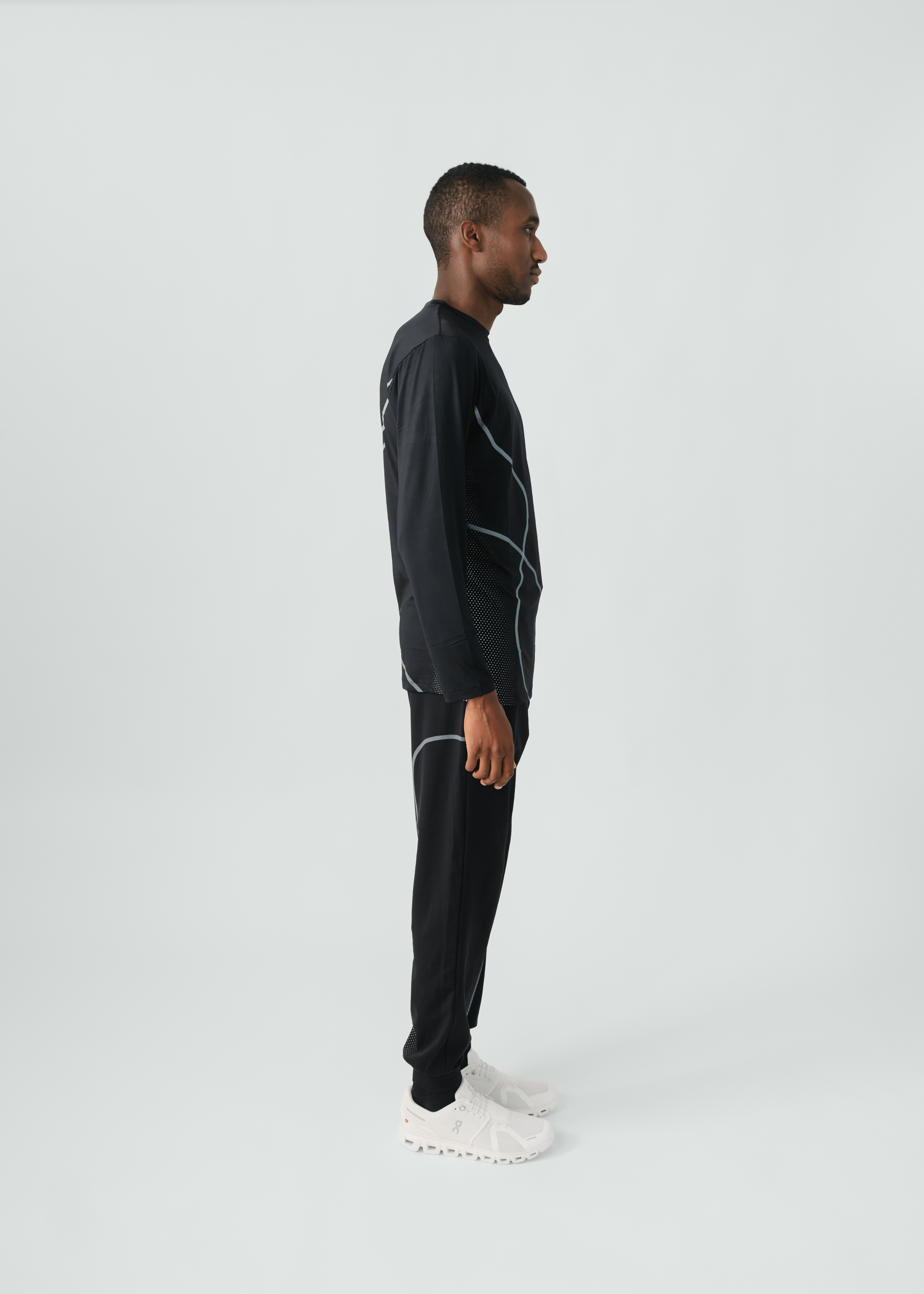 Pace Long Sleeve Men Black
