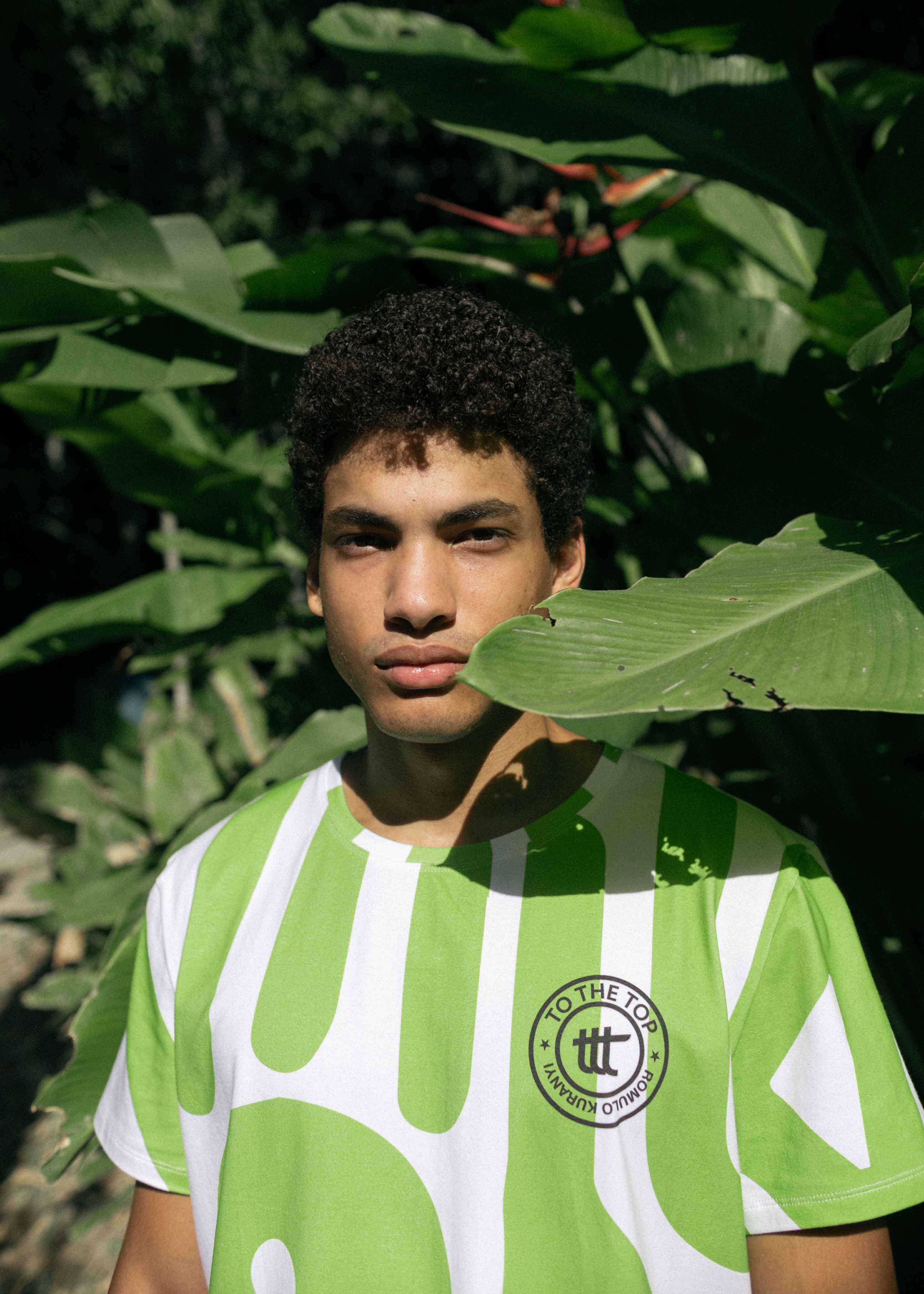 Romulo x to the top T-Shirt Lavender Lime