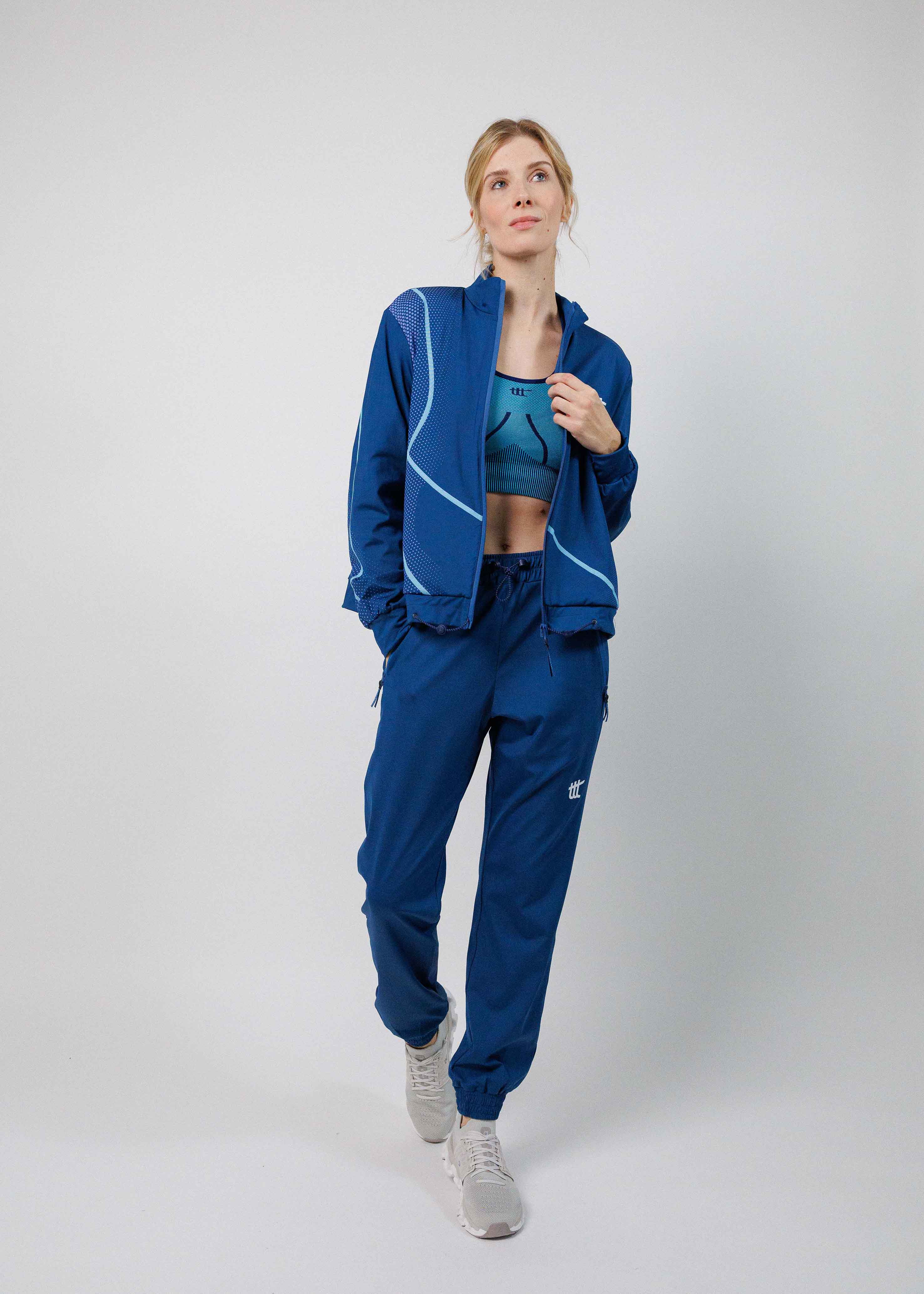 Pace Track Jacket Blue