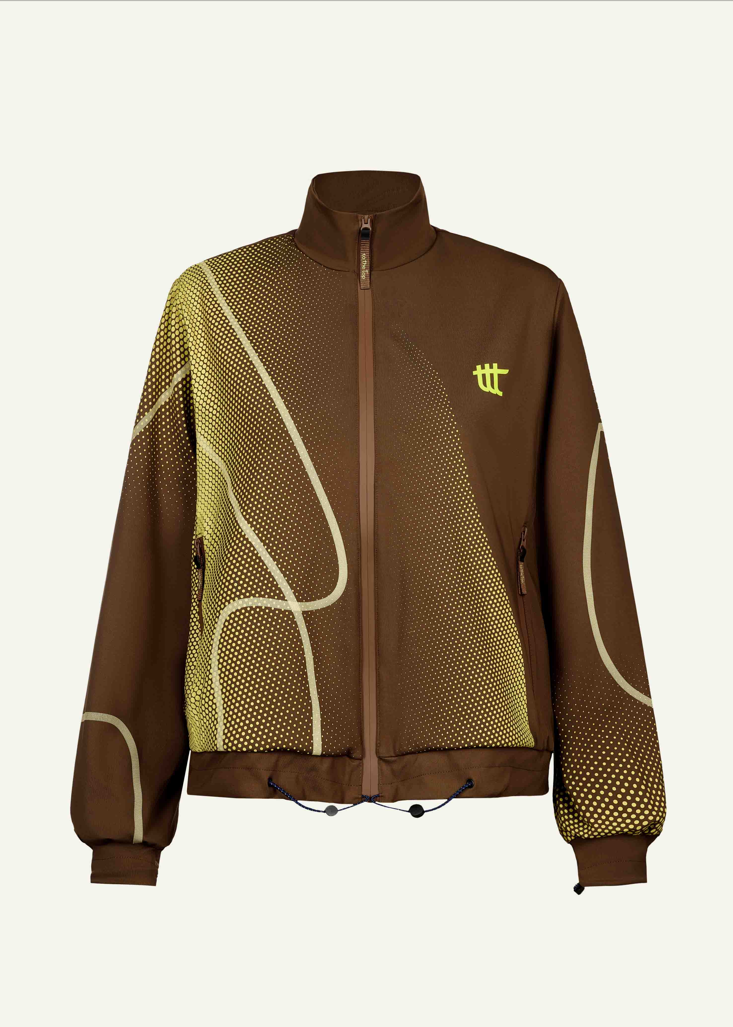 Pace Track Jacket Brown