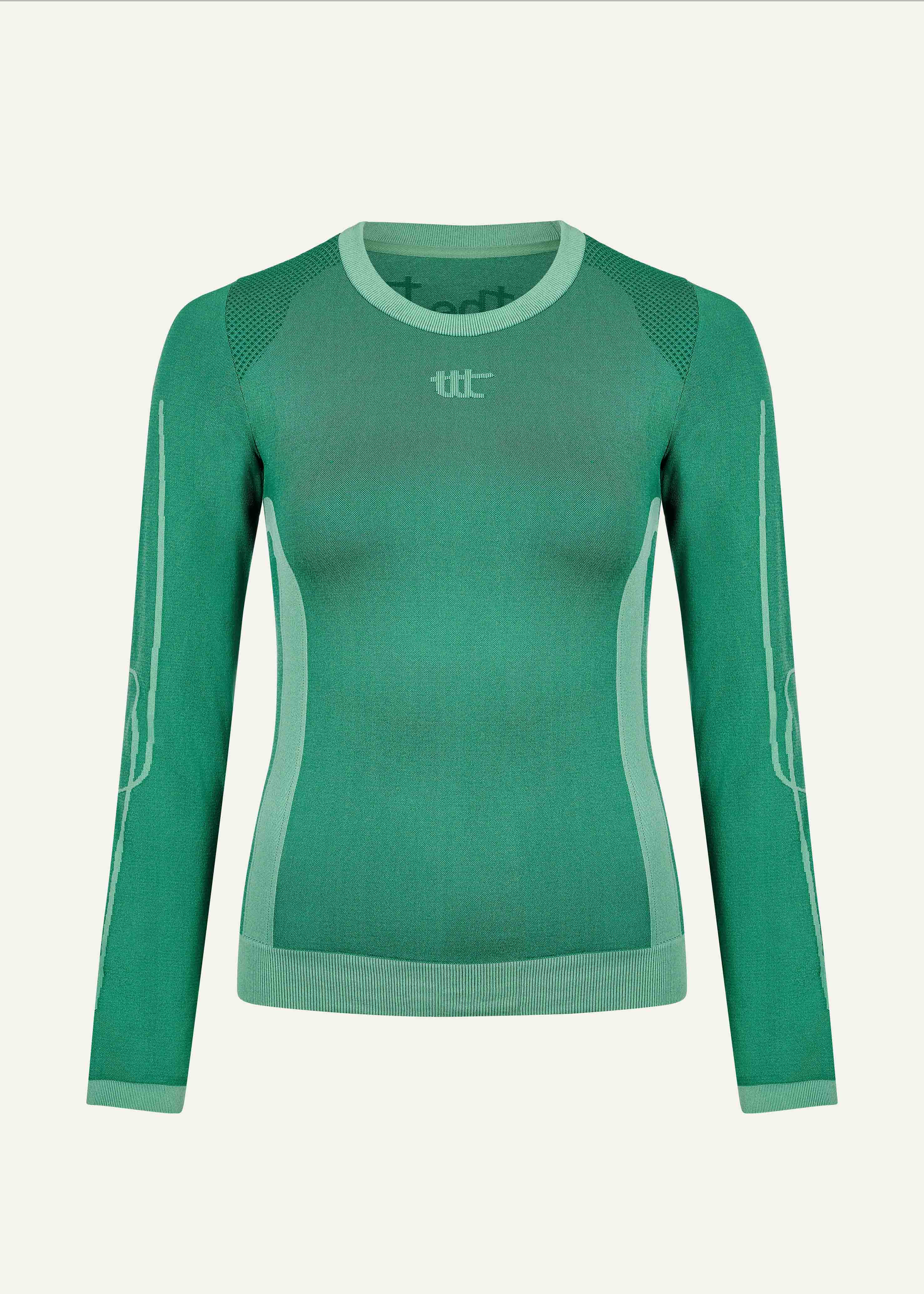 Seamless Long Sleeve Grün