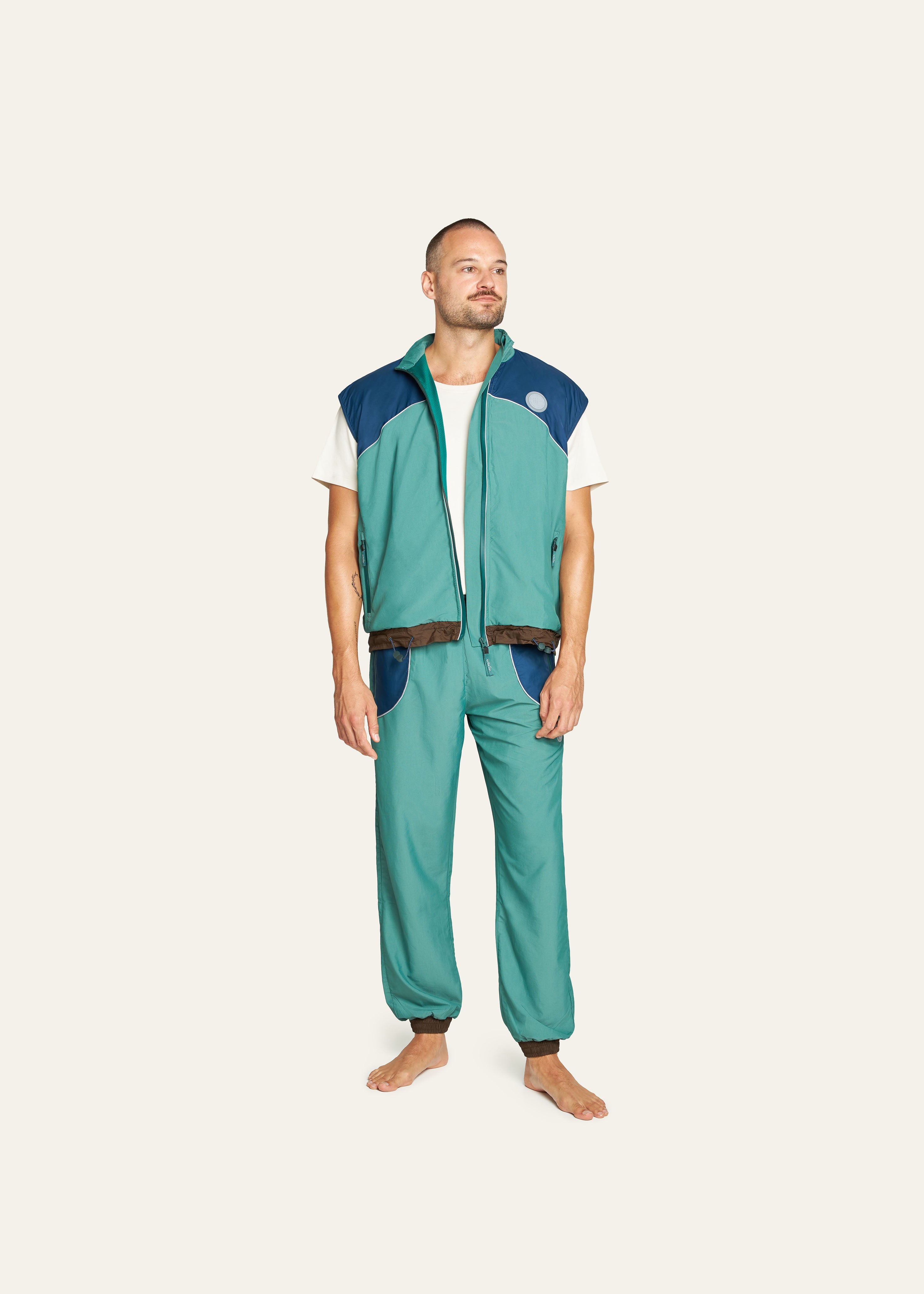 All-Day Vest Green Men
