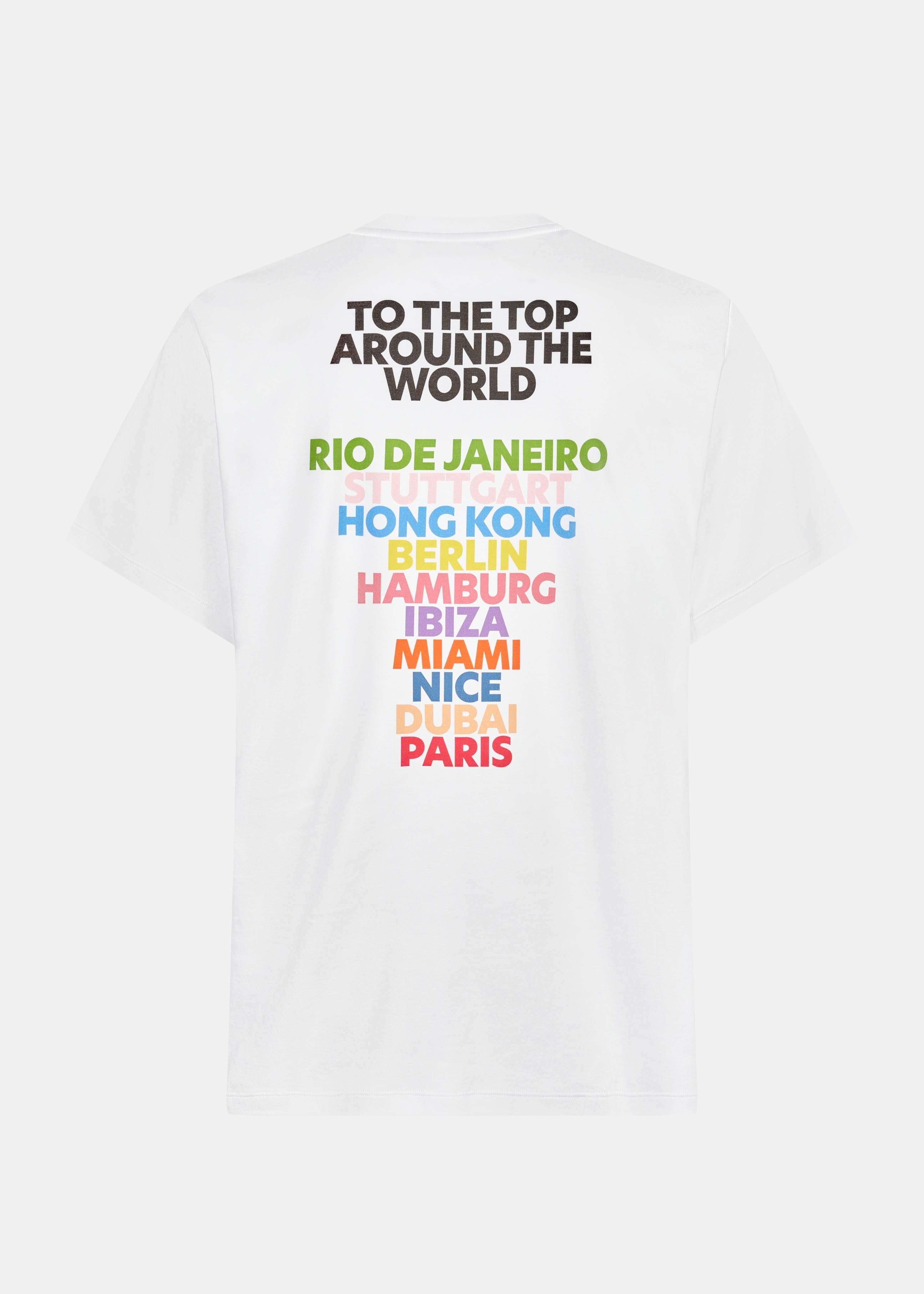 Around The World T-Shirt White