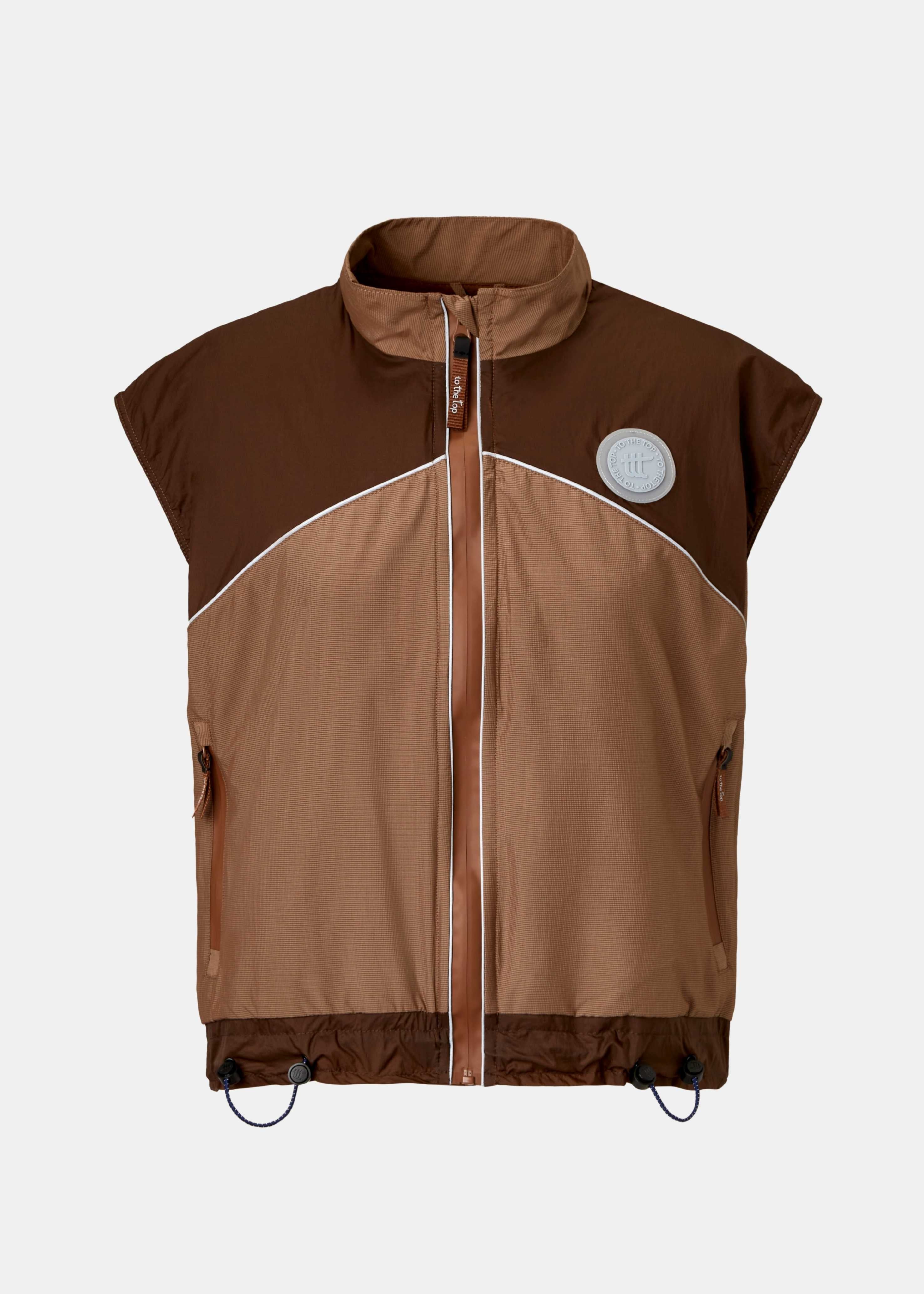 All-Day Vest Light Brown