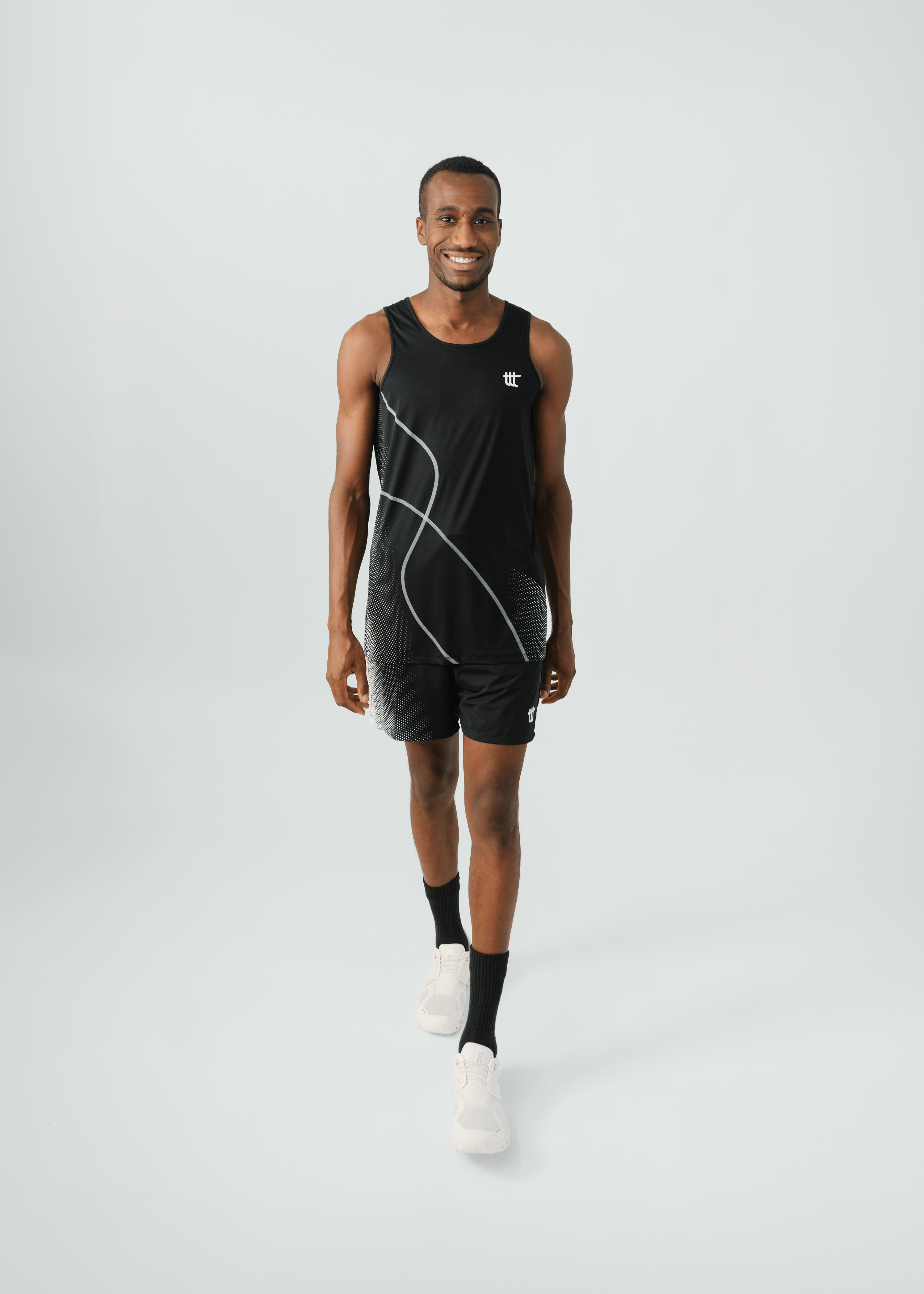 Pace Tank Top Men Black