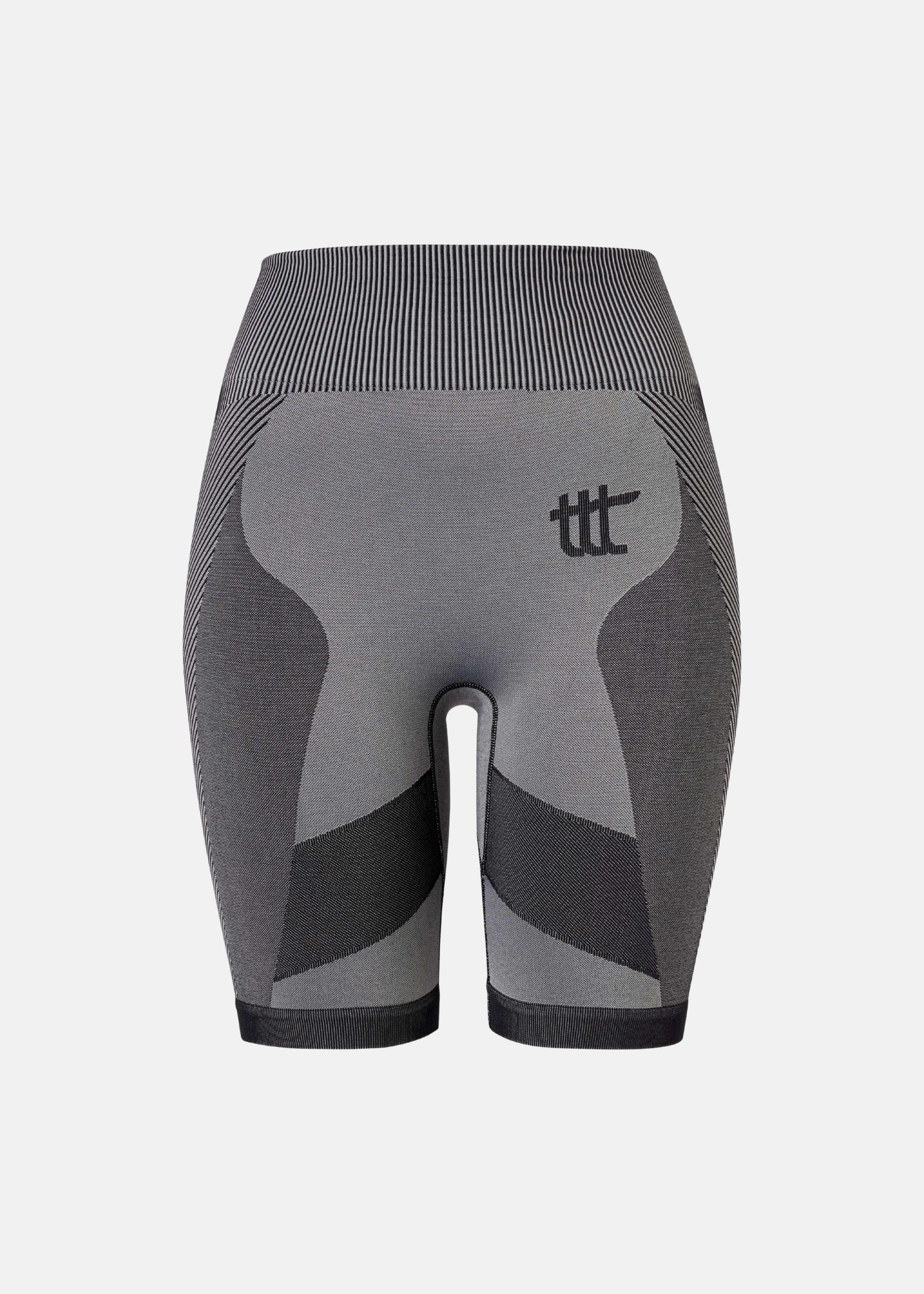 Seamless Short Leggings Anthracite