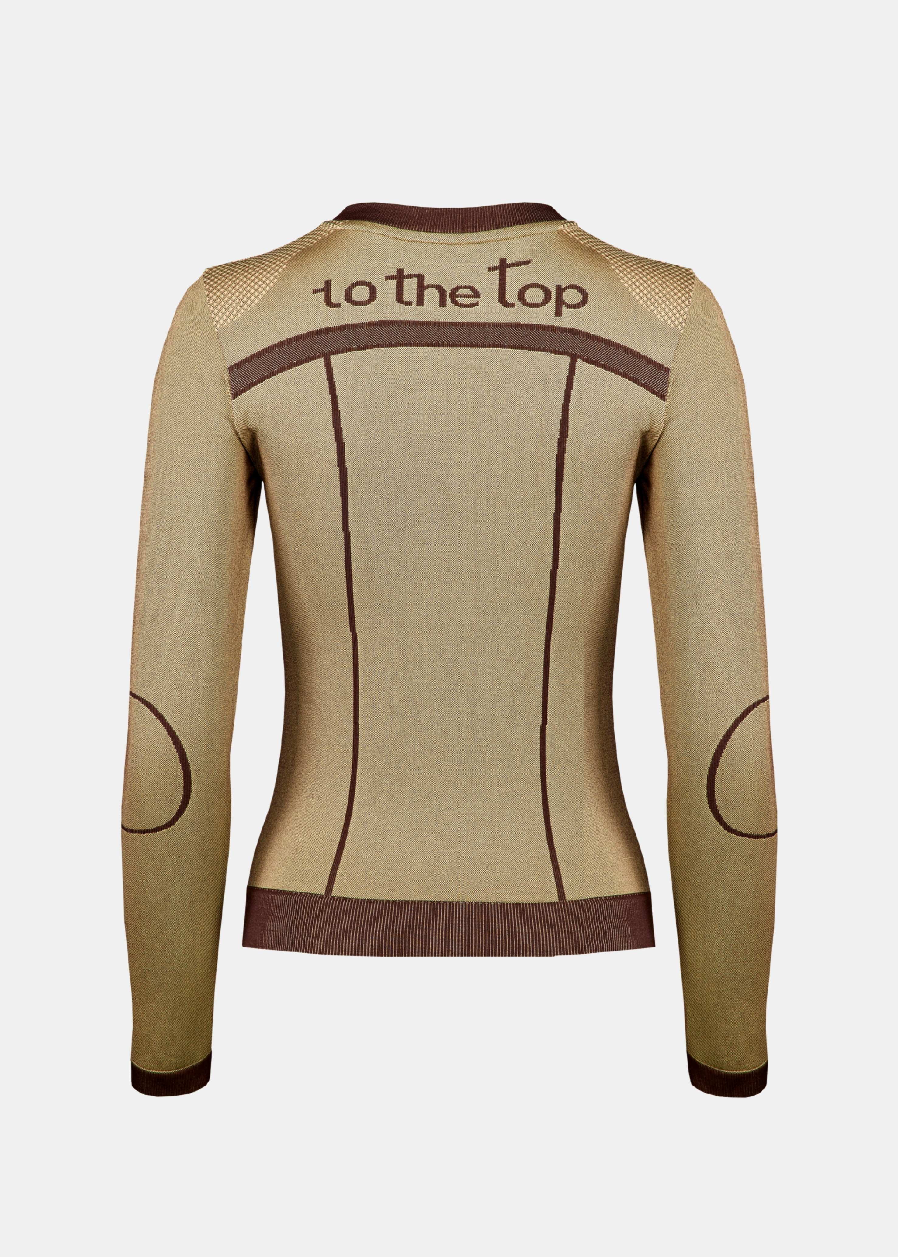 Seamless Long Sleeve Goldenbrown