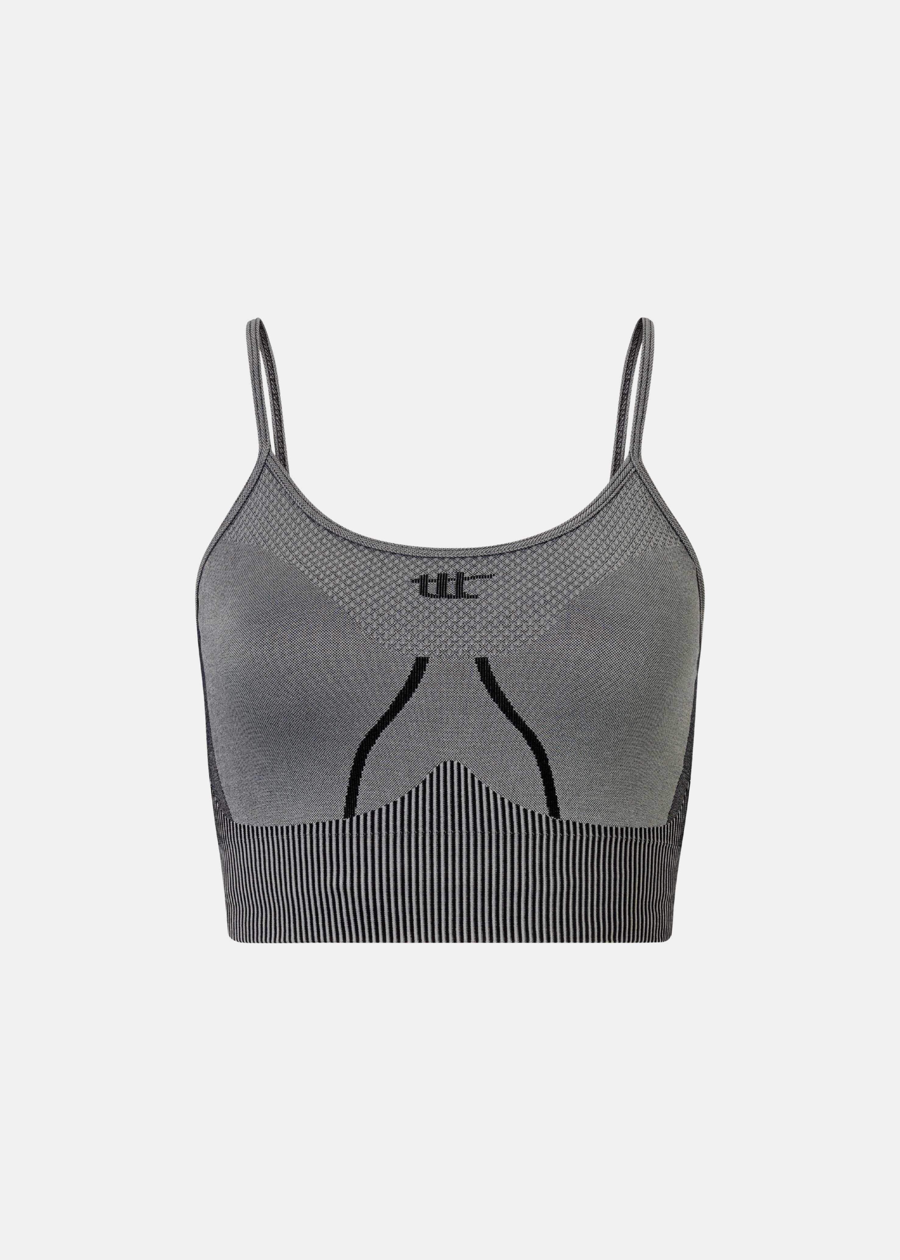 Seamless Sports Bra Anthracite