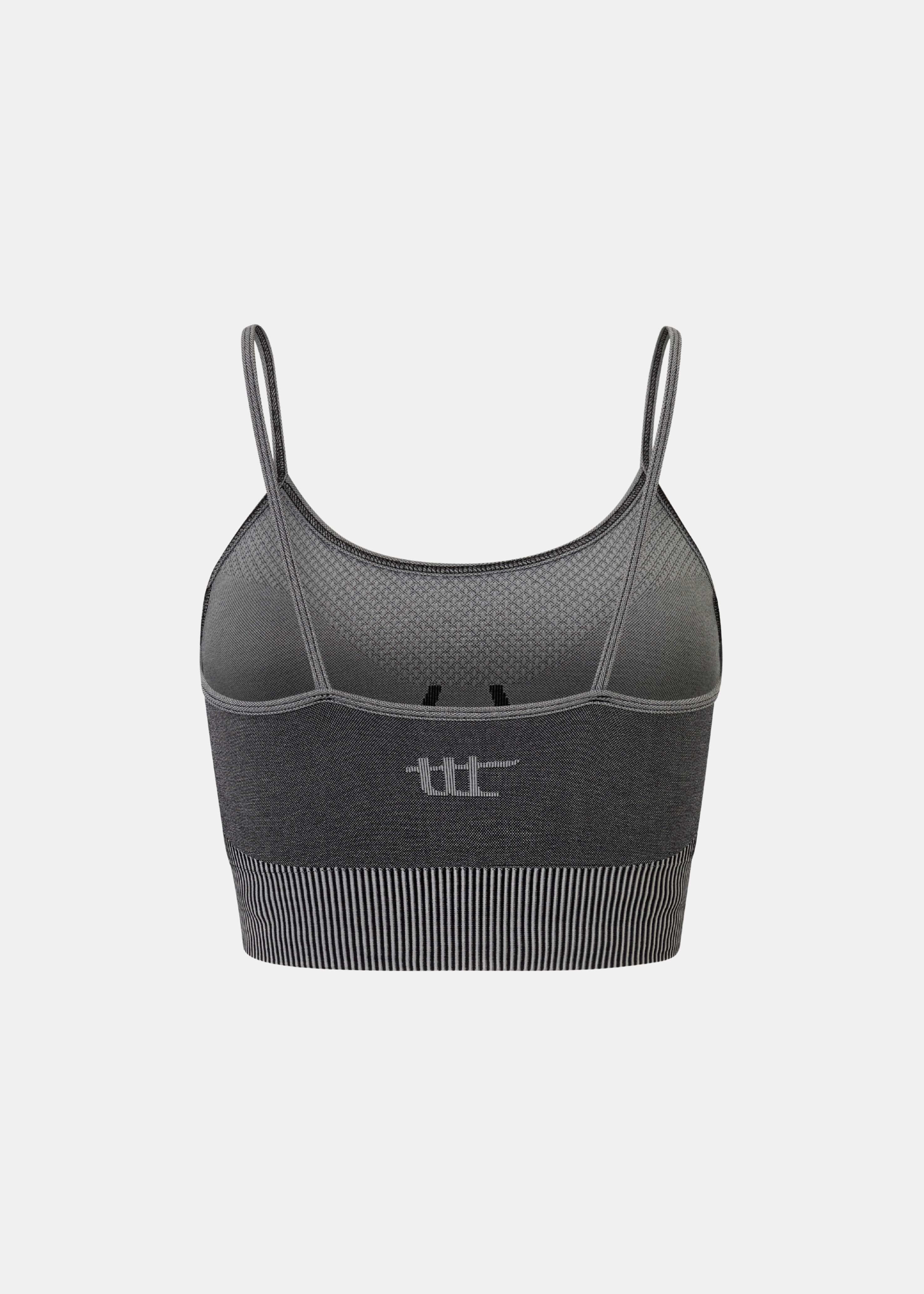 Seamless Sports Bra Anthracite