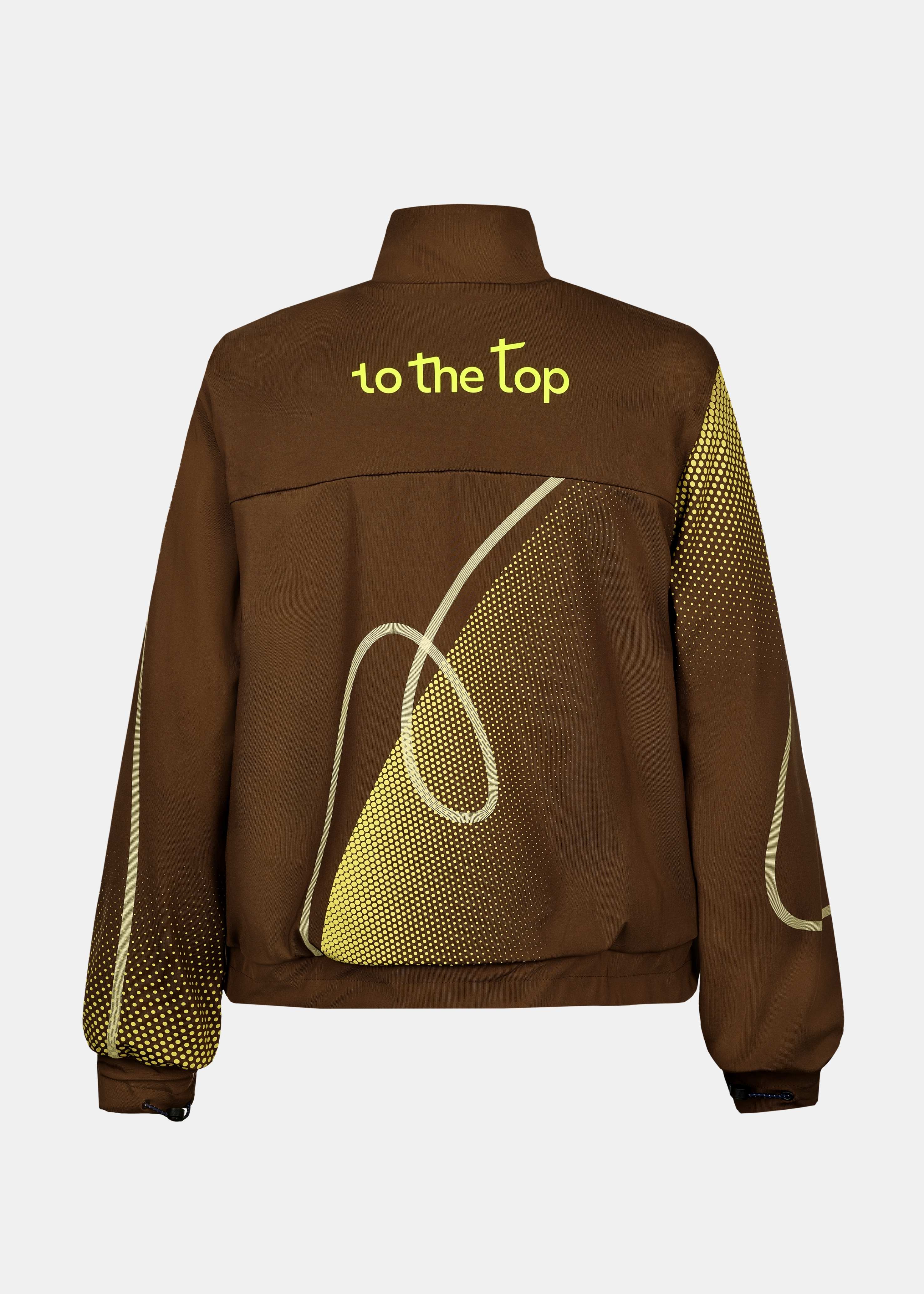 Pace Track Jacket Brown
