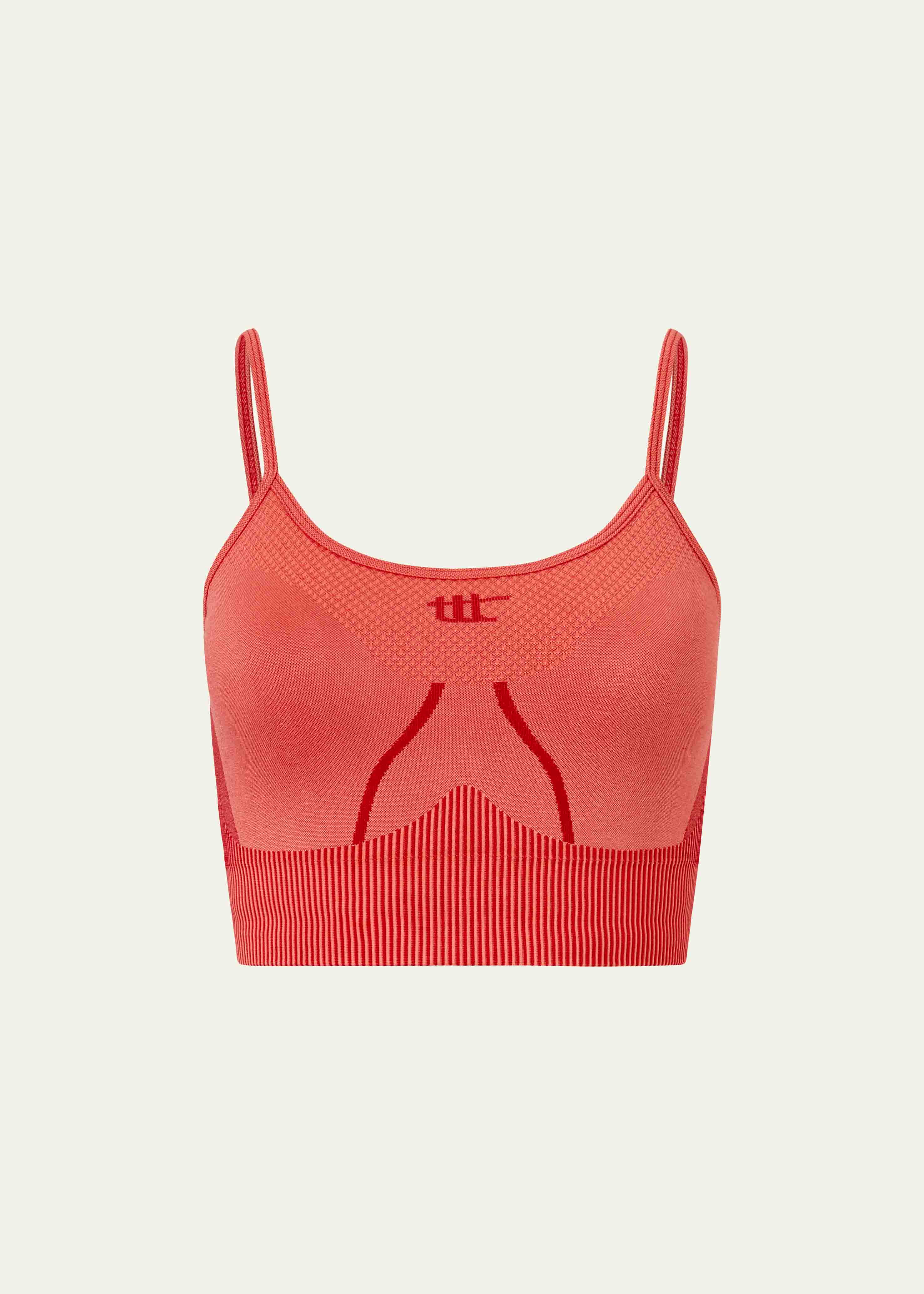 Seamless Sports Bra Koralle