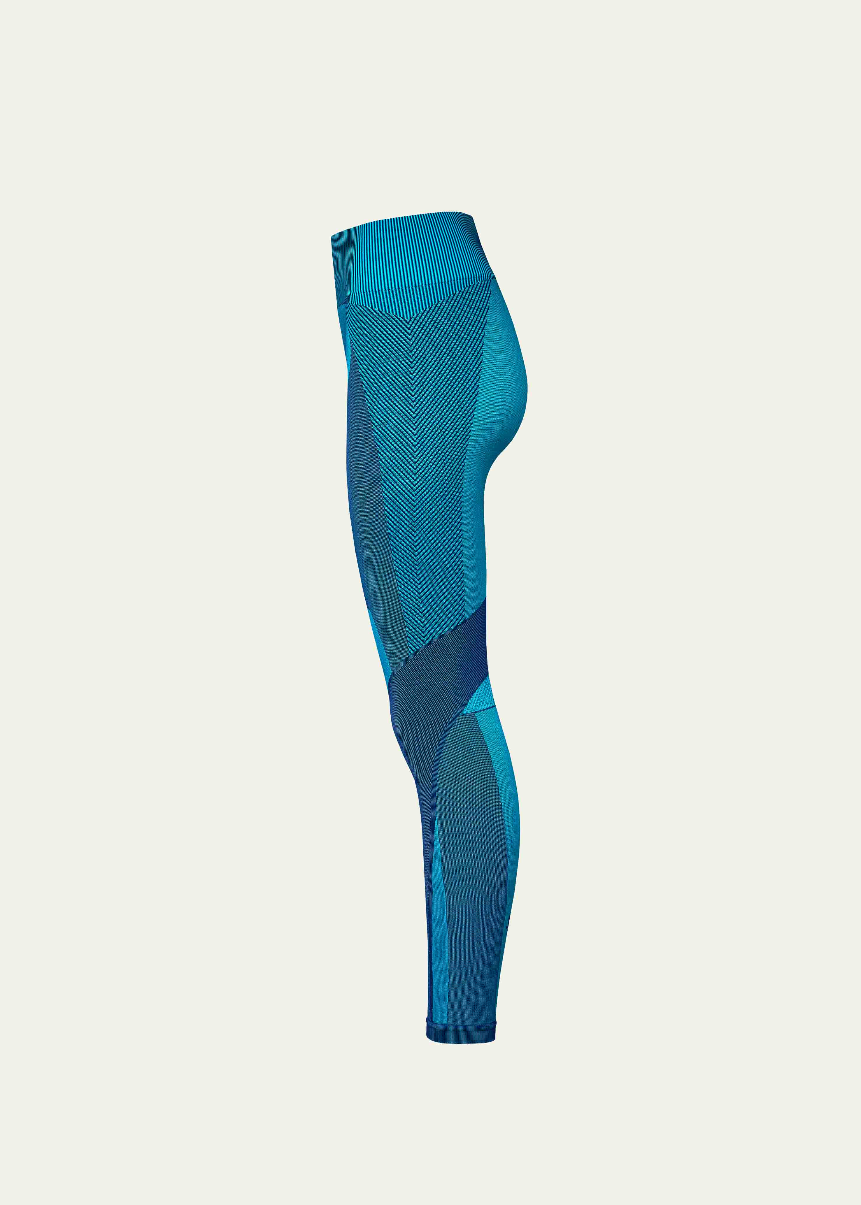 Seamless Leggings Aqua