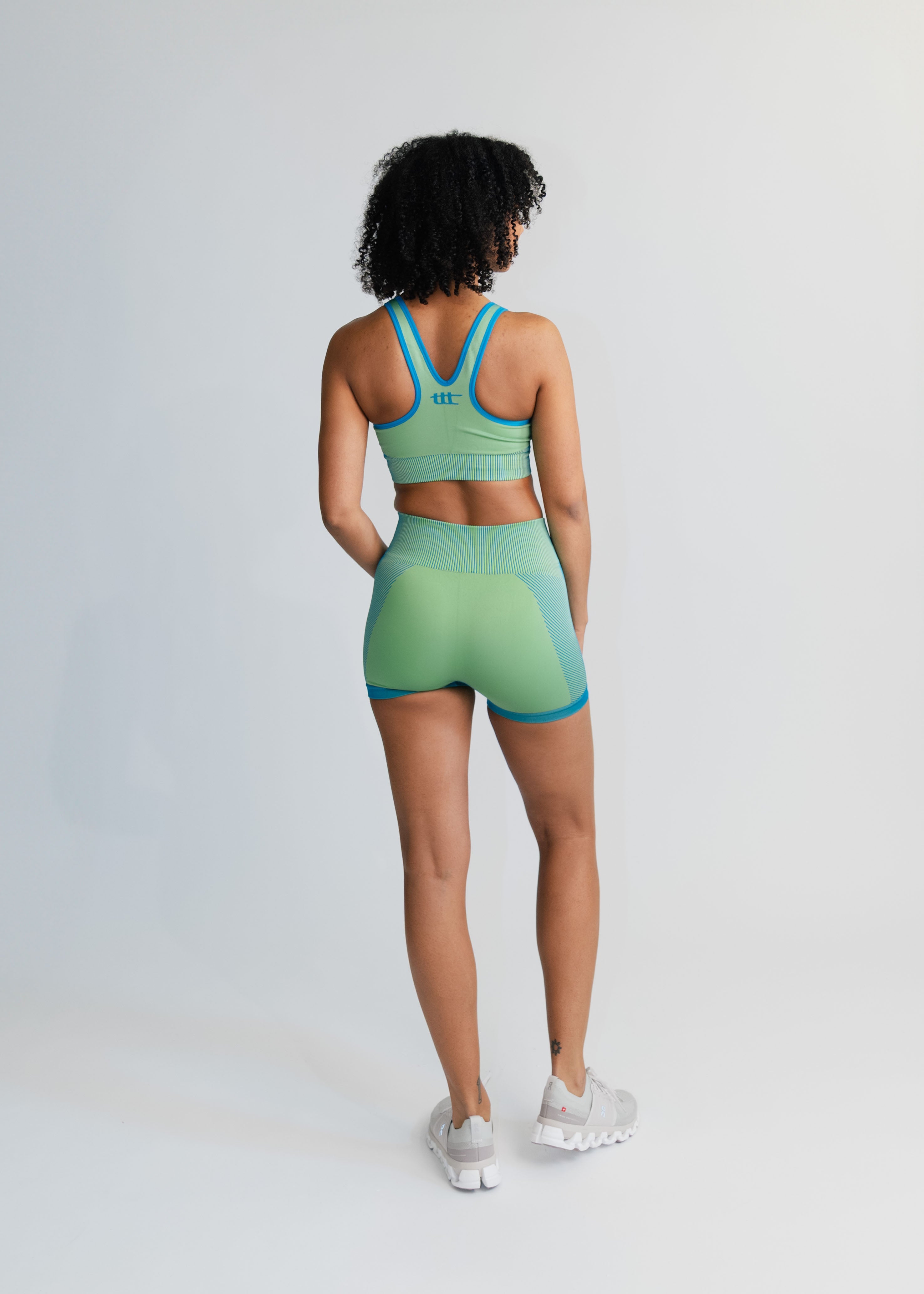 Seamless Short Leggings Lime