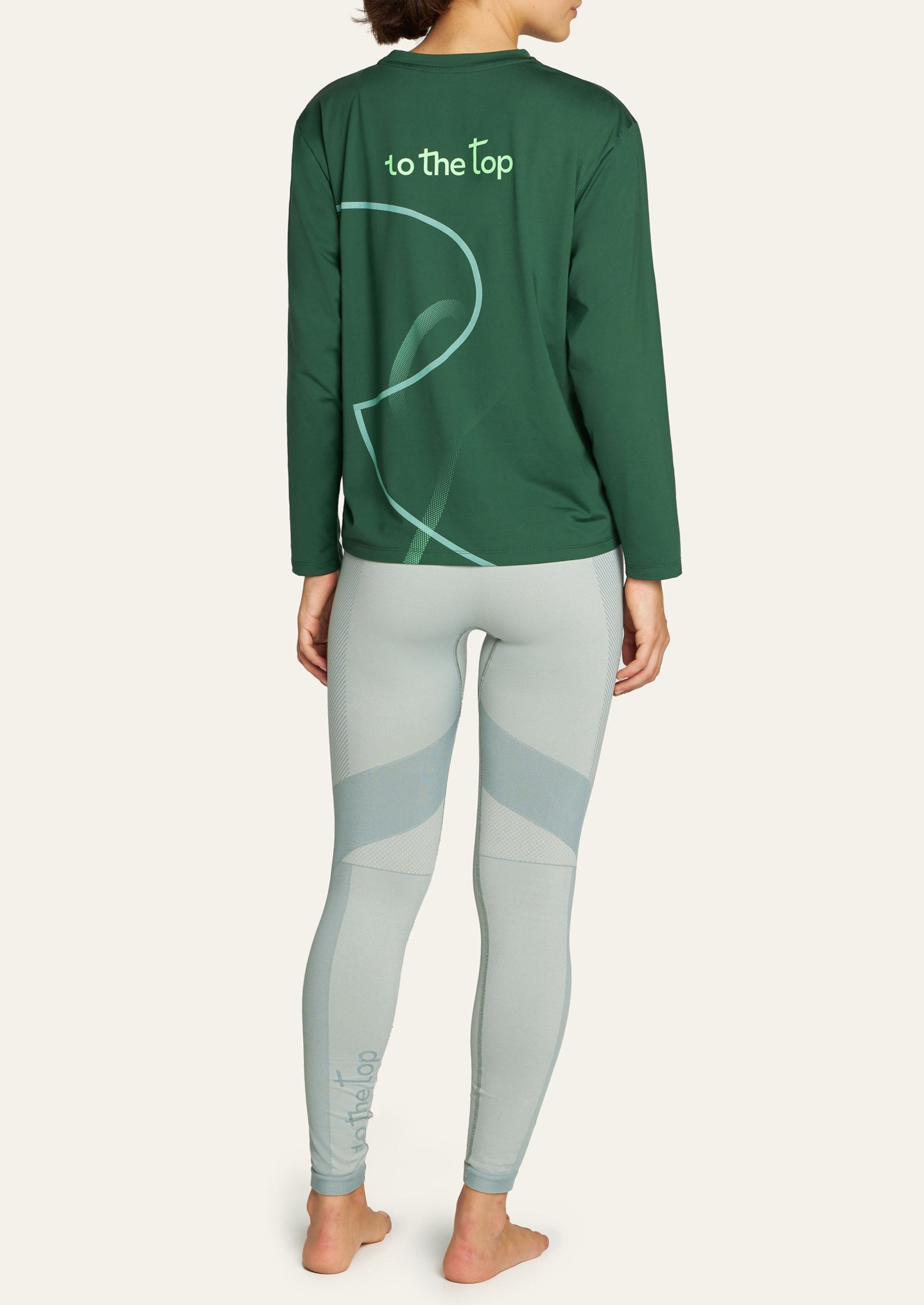 Pace Langarmshirt Damen Grün