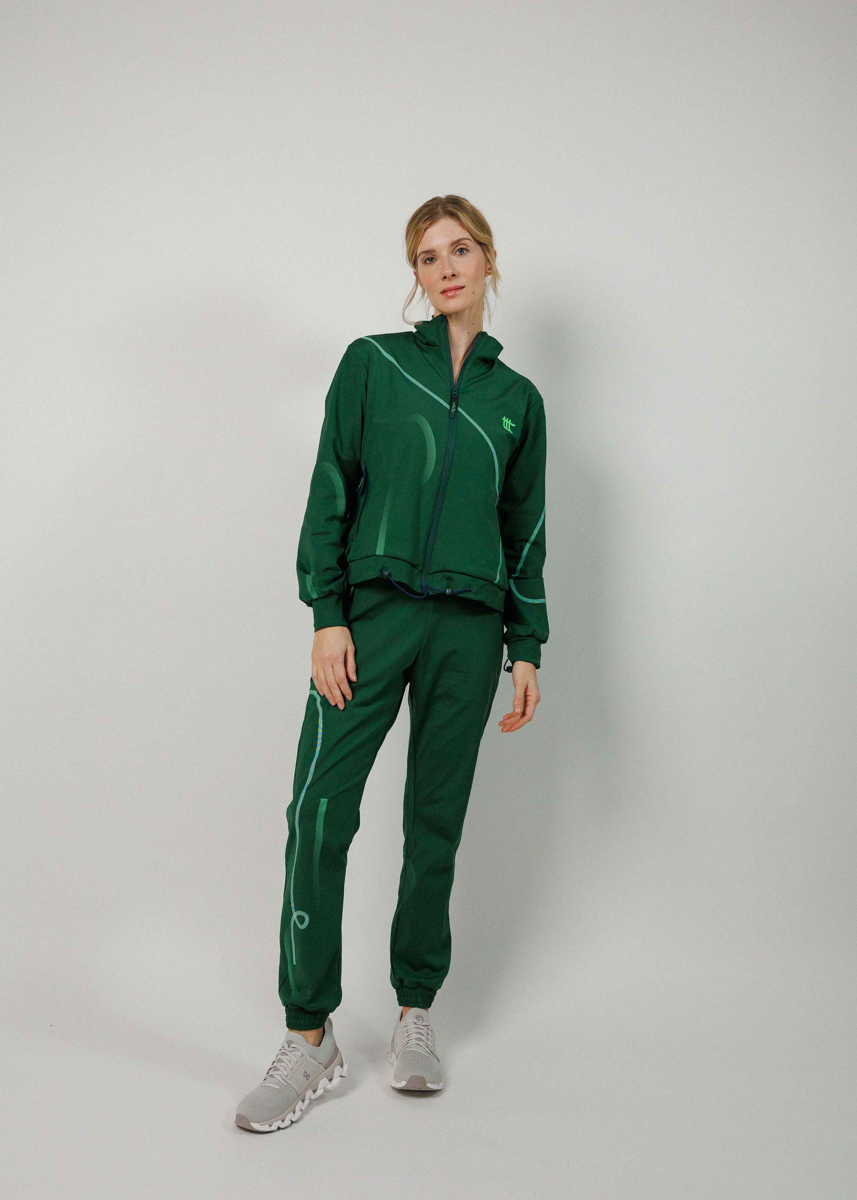 Pace Track Jacket Green