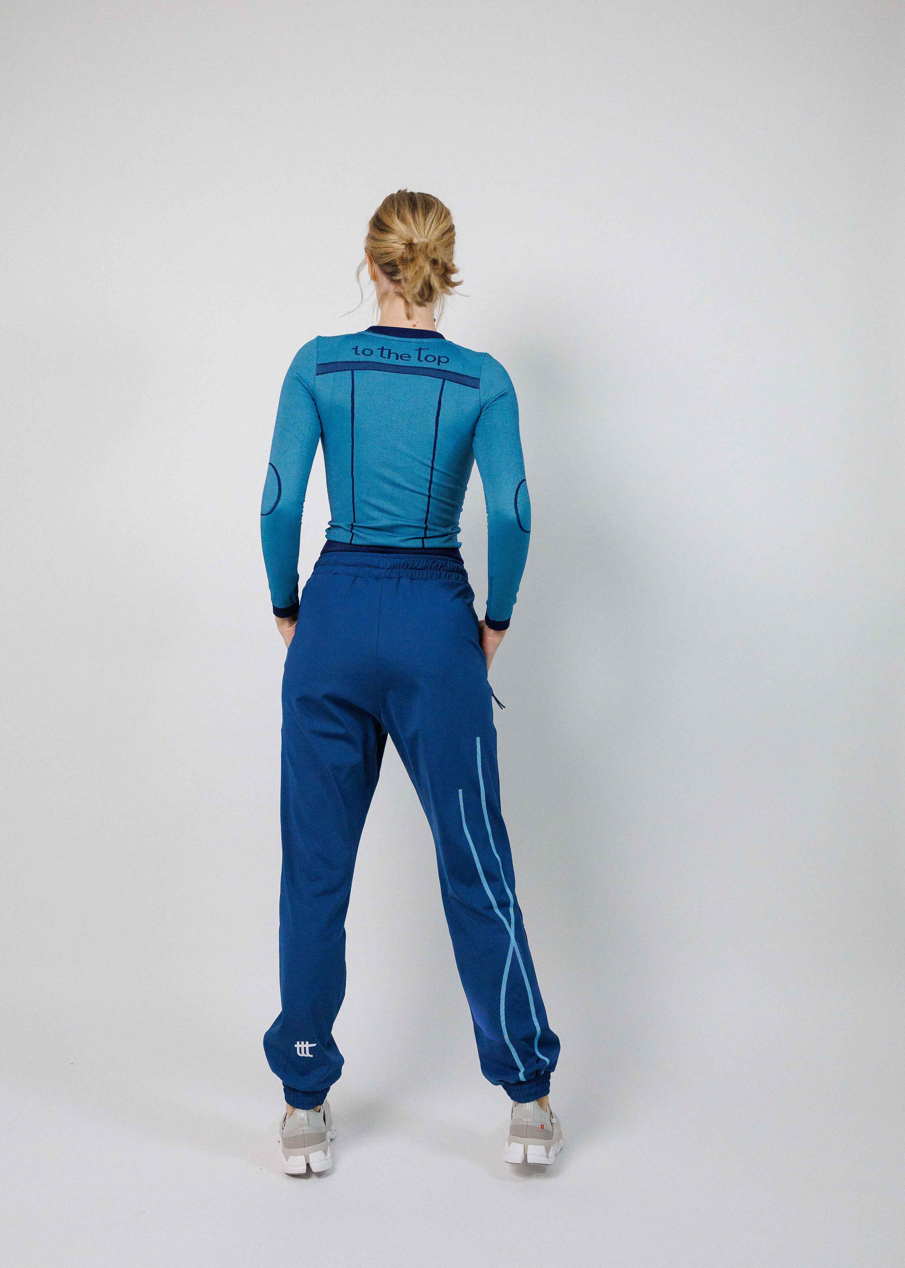 Pace Track Pants Blue