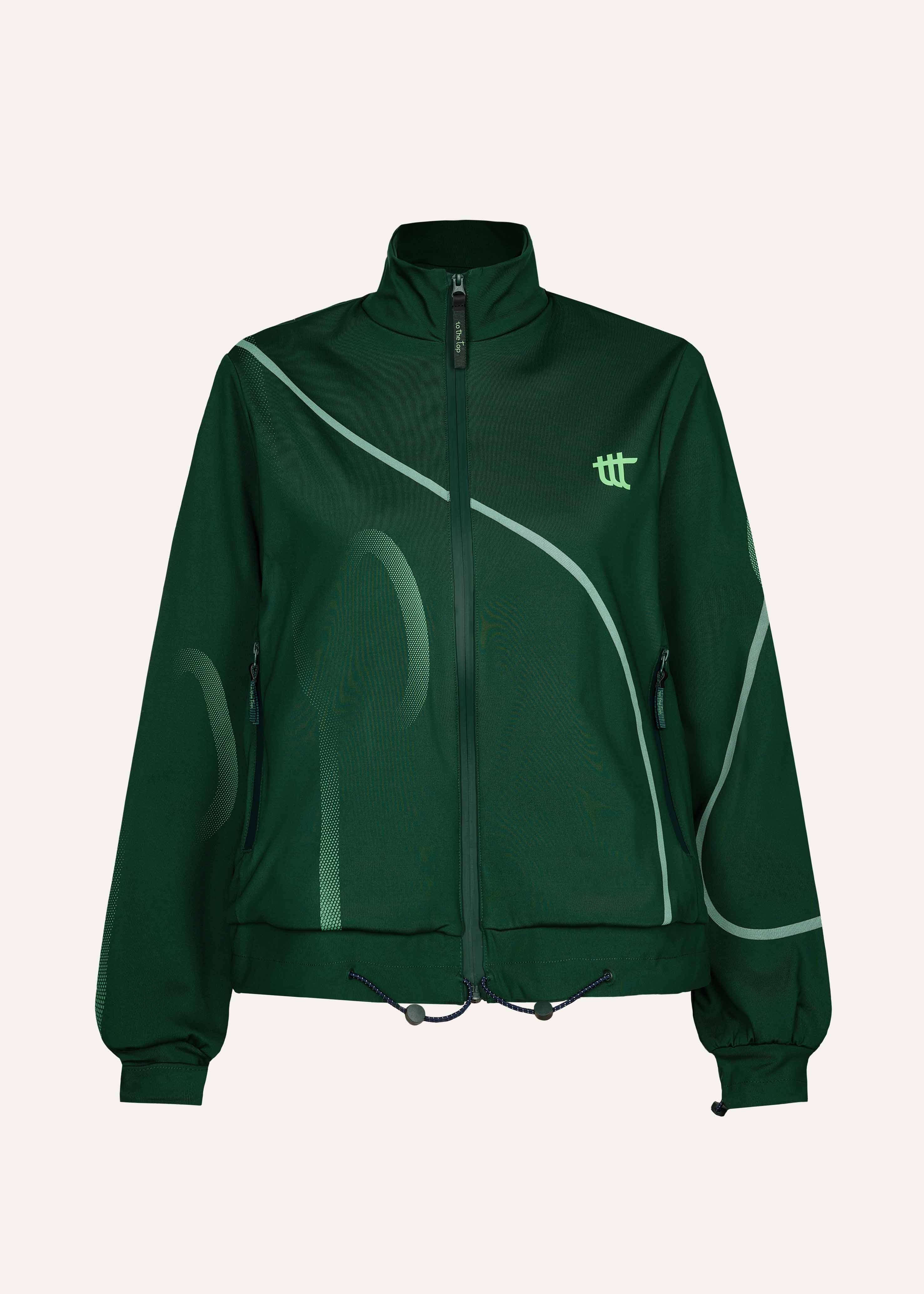 Pace Track Jacket Green
