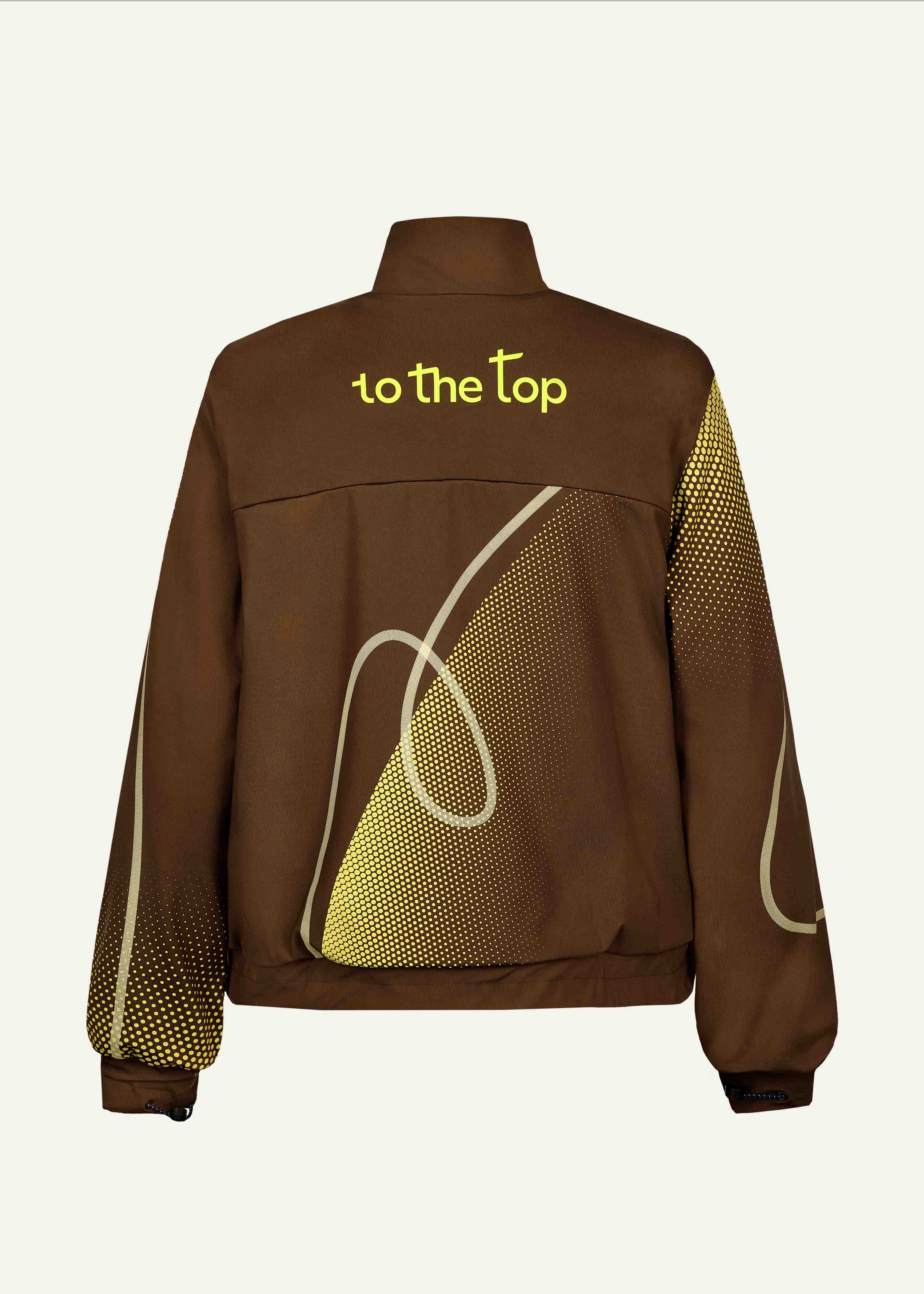 Pace Track Jacket Brown