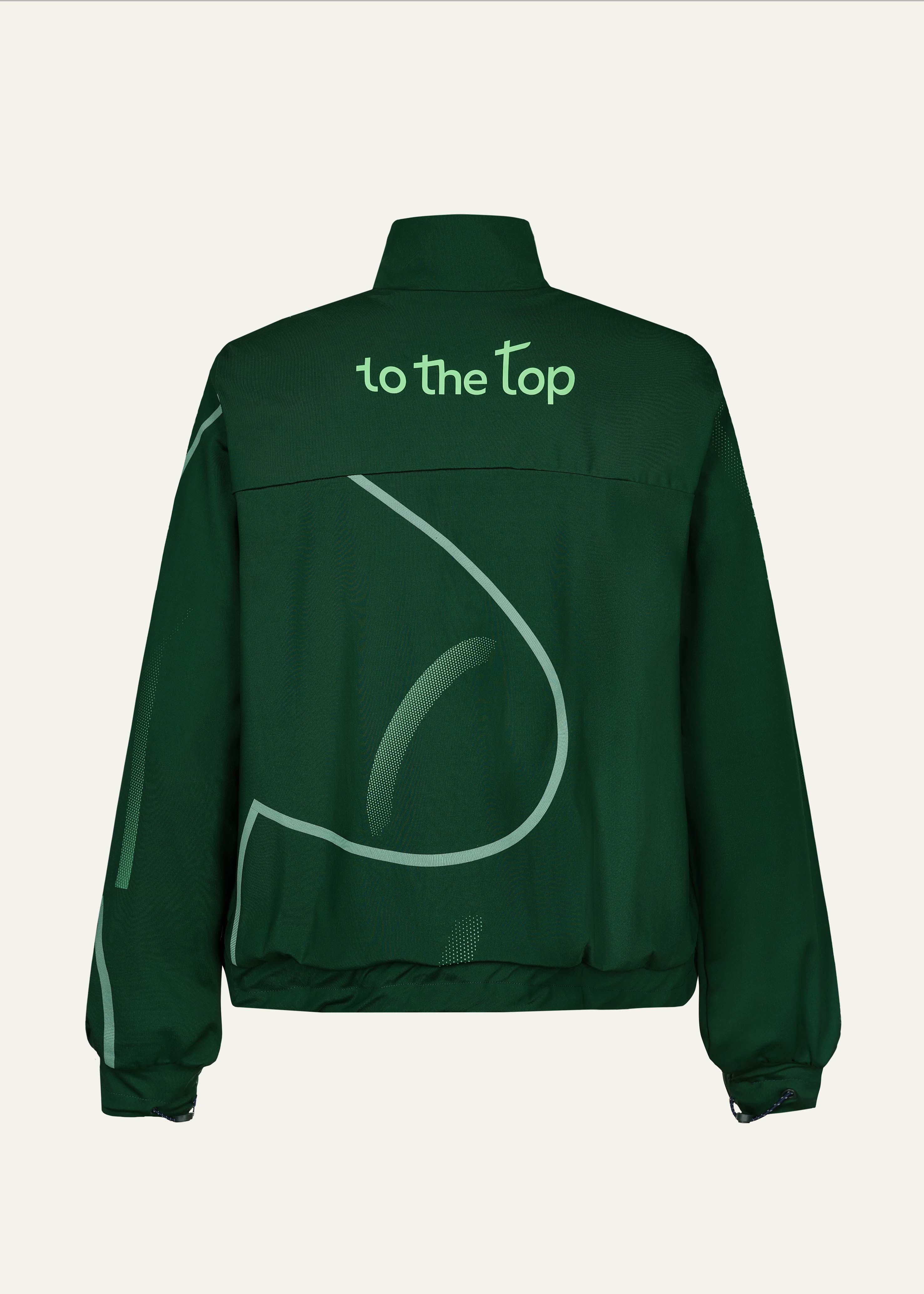 Pace Track Jacket Green