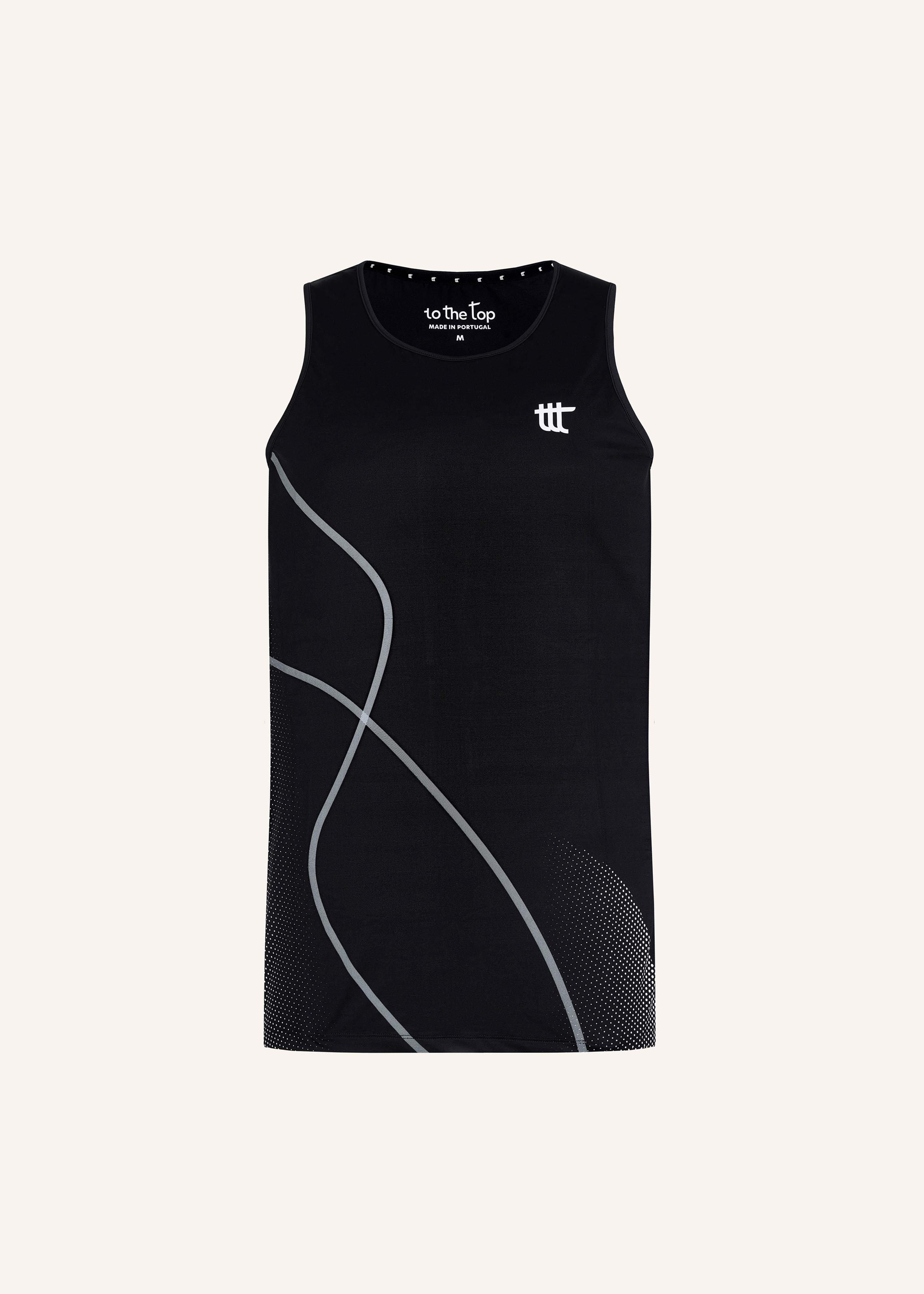 Pace Tank Top Men Black