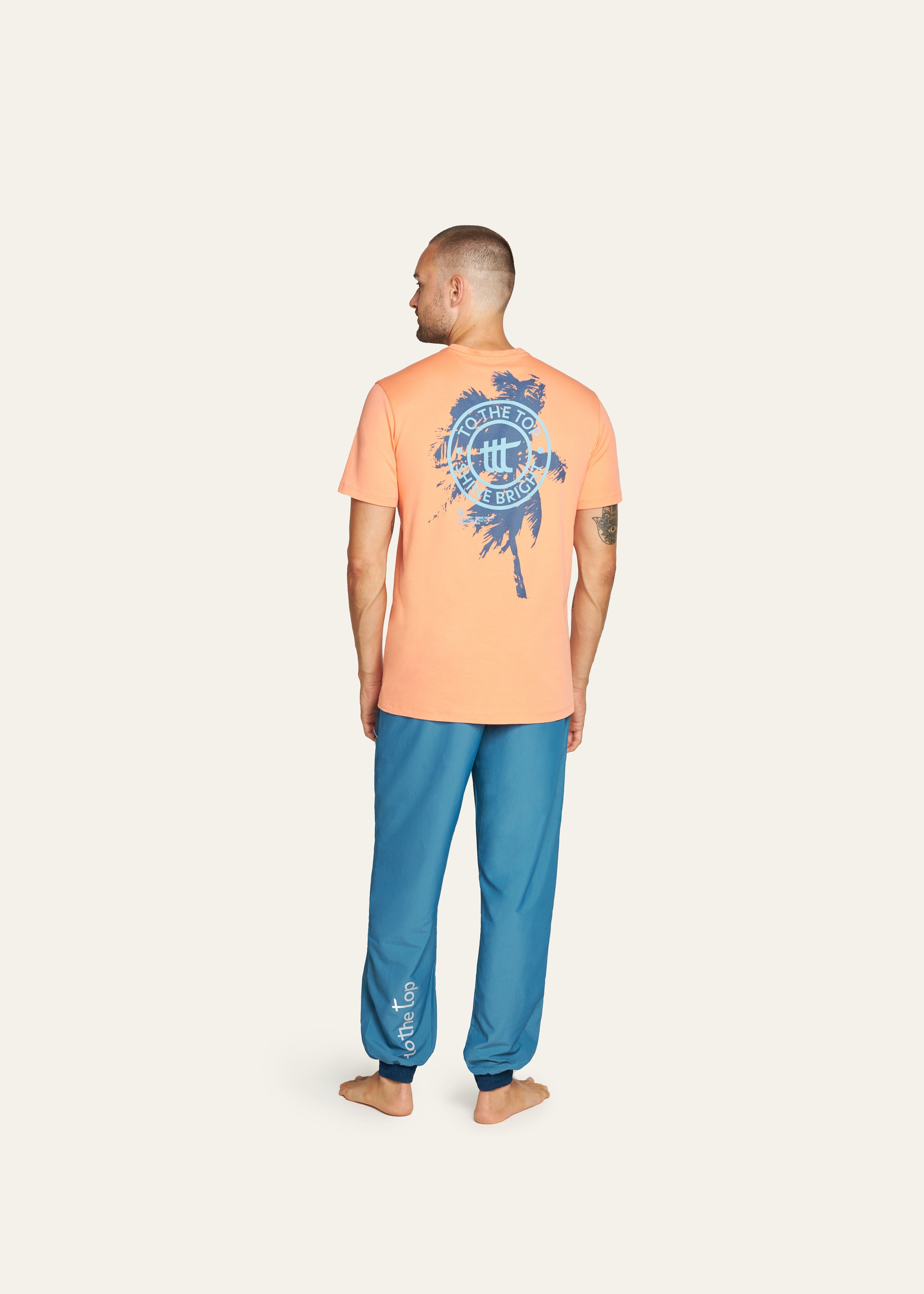 Palm T-Shirt Coral