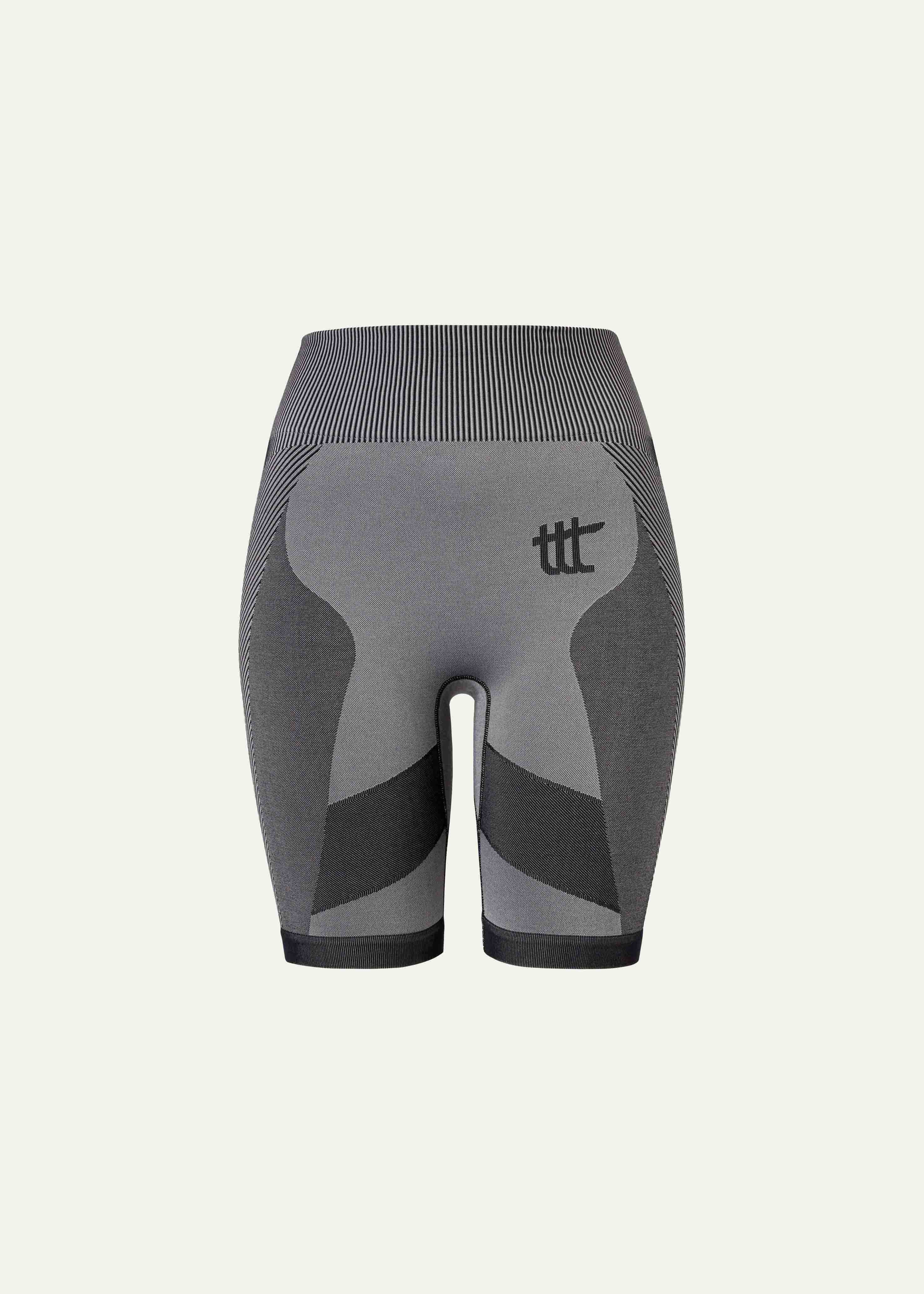 Seamless Short Leggings Anthrazit