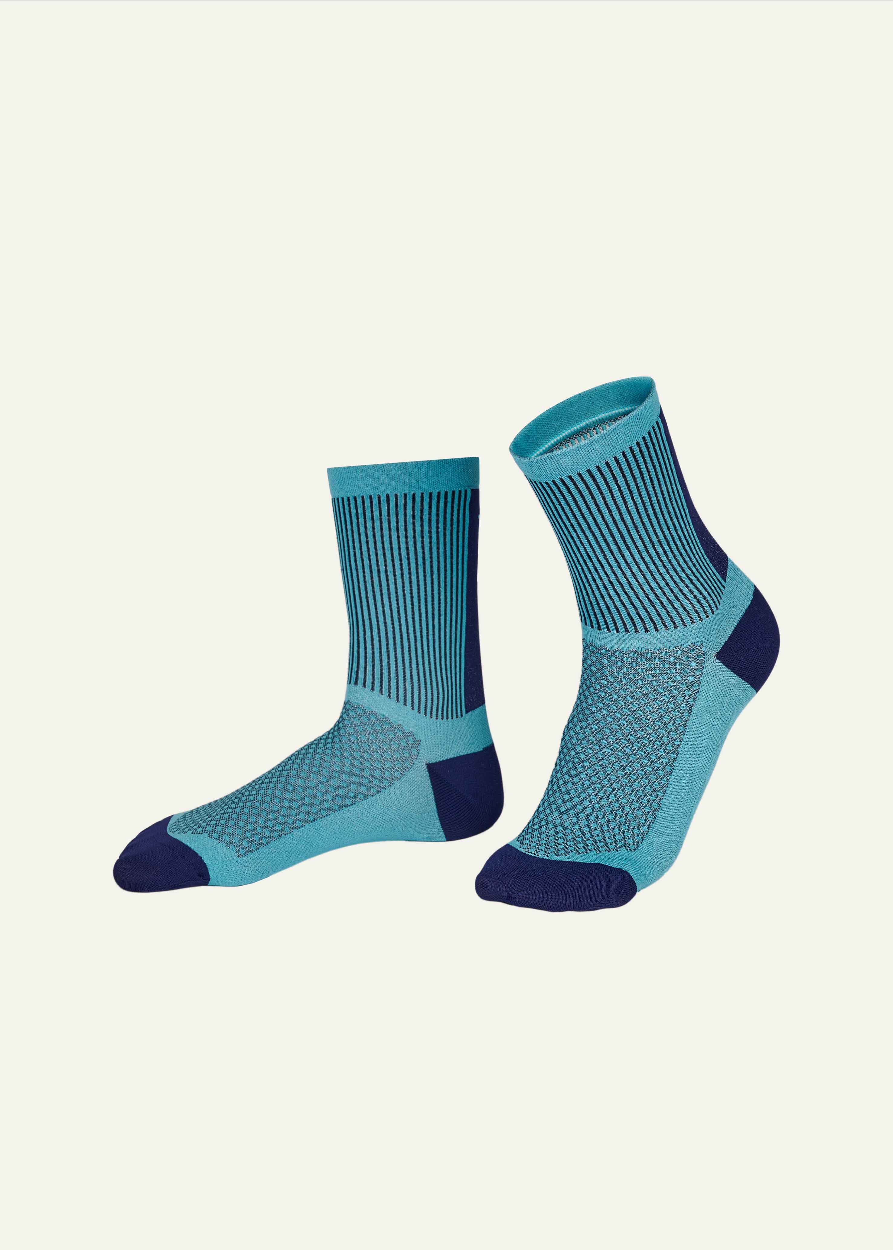 to the top Socks Aqua