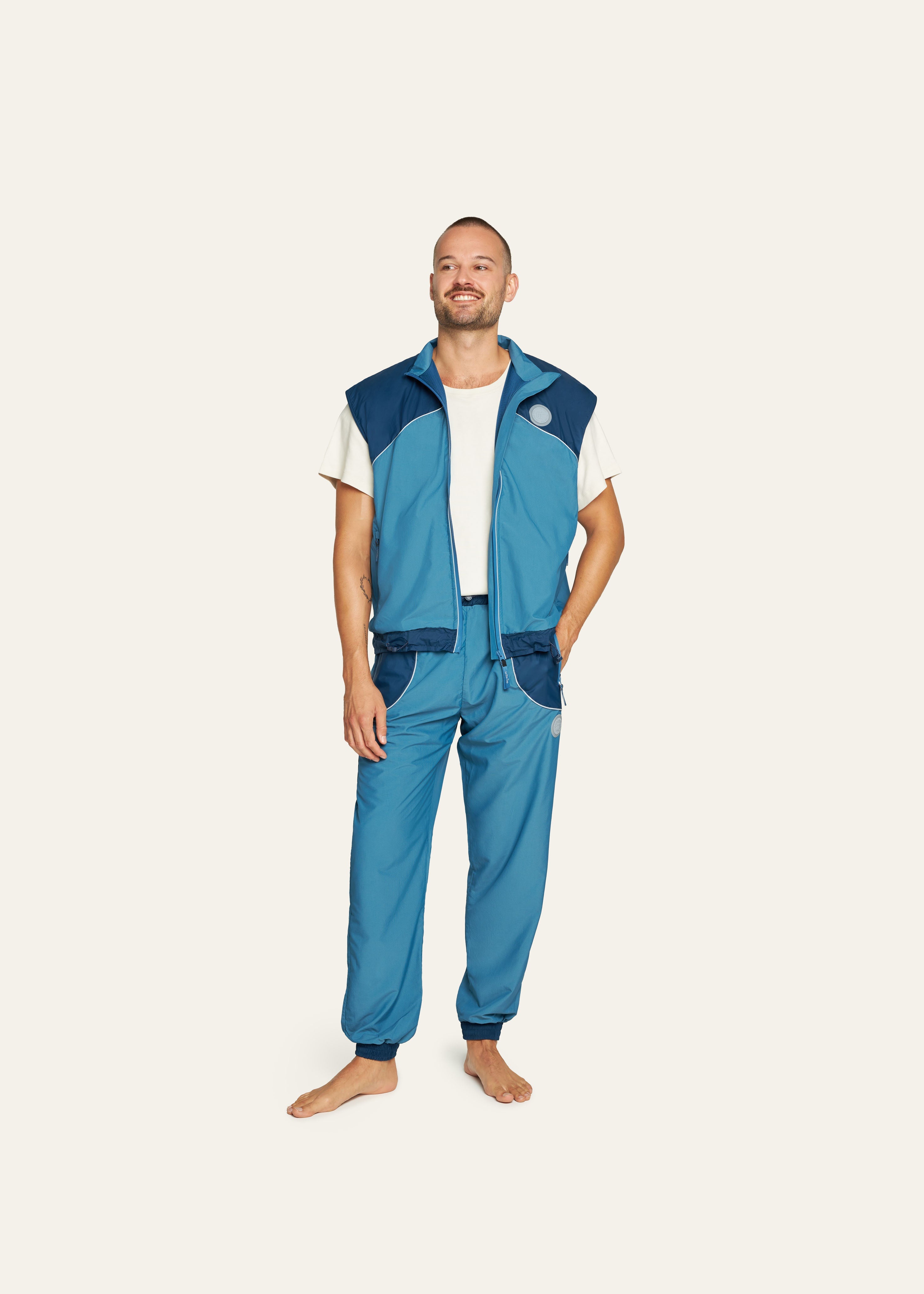 All-Day Vest Light Blue Men