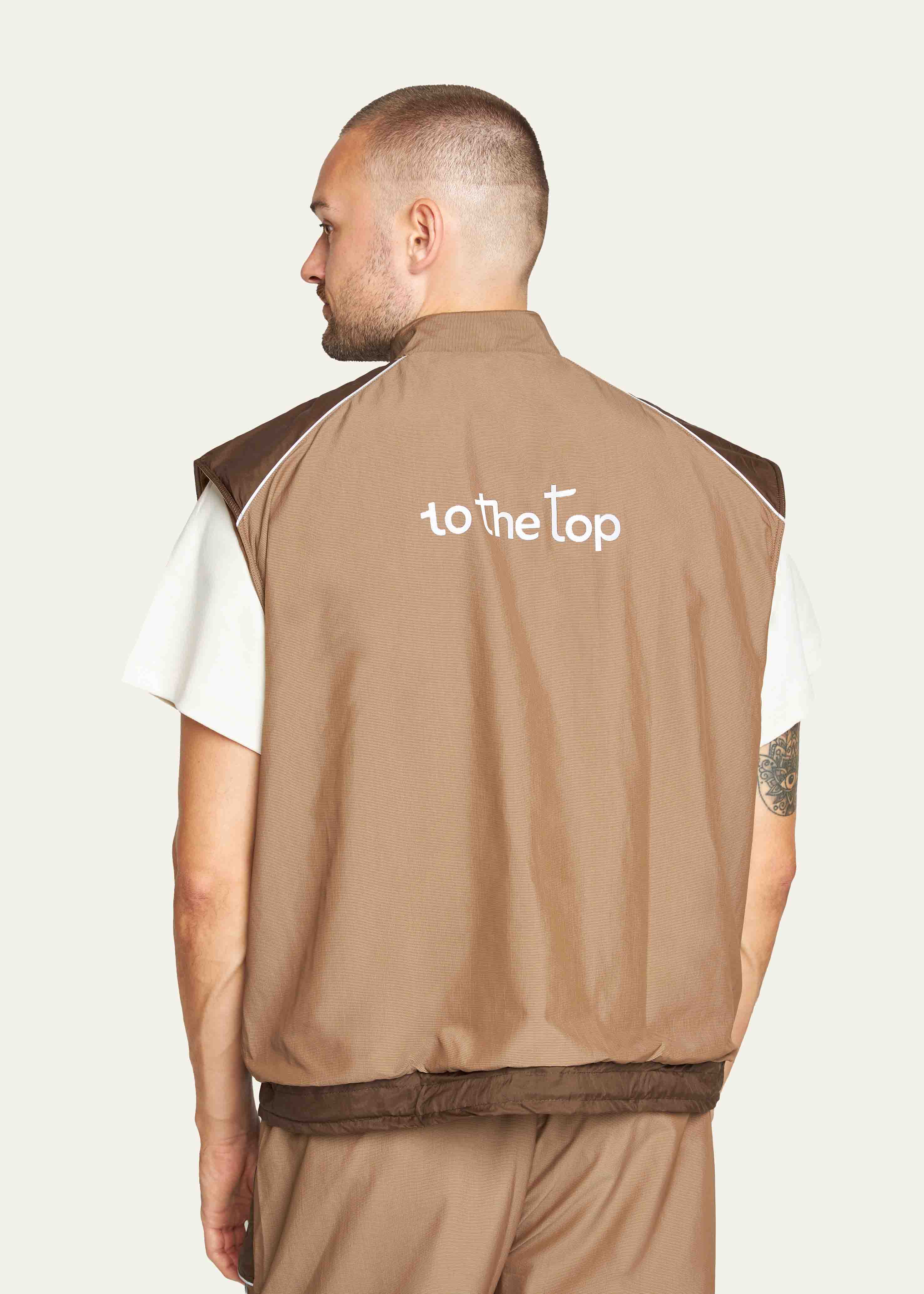 All-Day Vest Light Brown Men