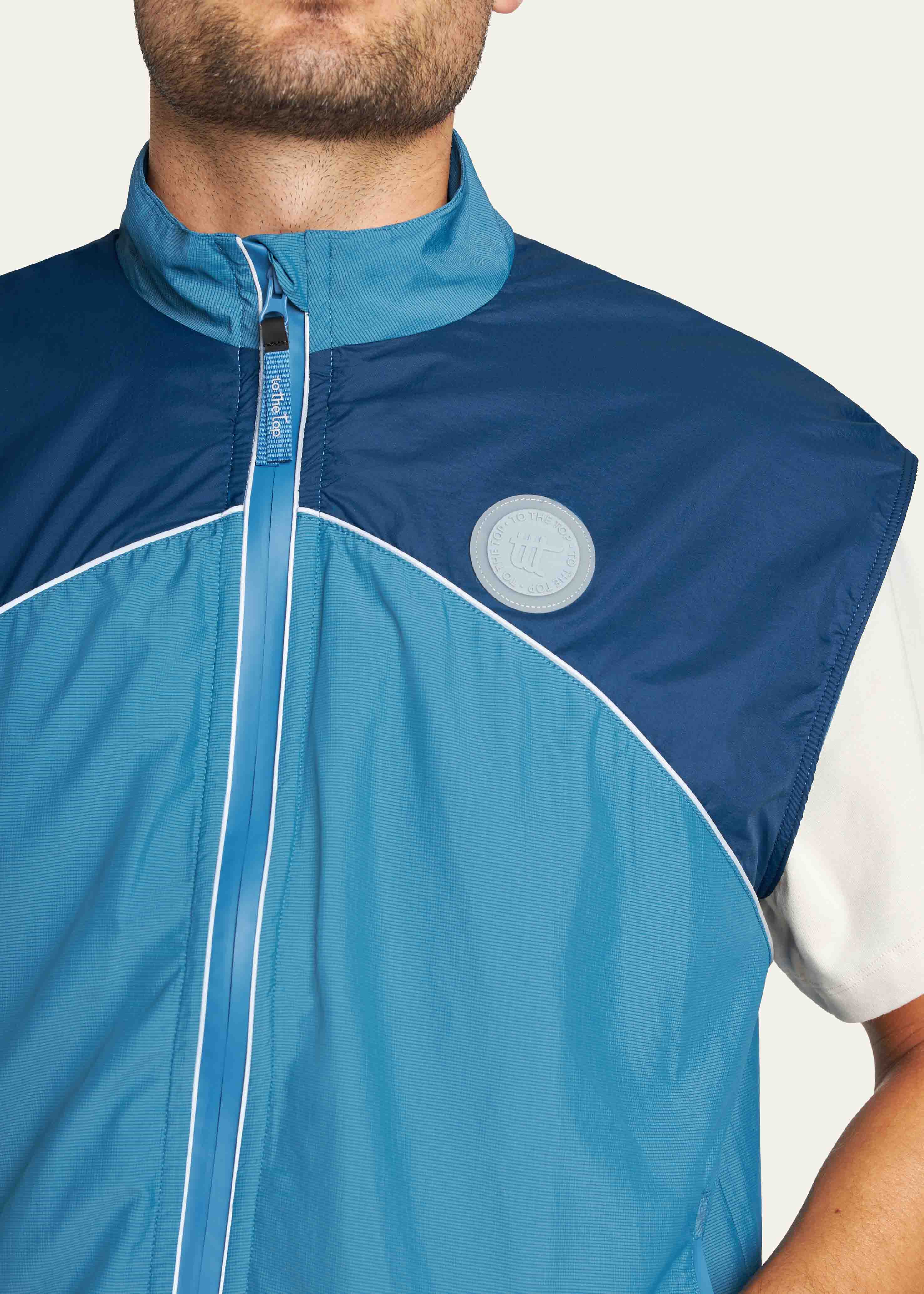 All-Day Vest Light Blue Men