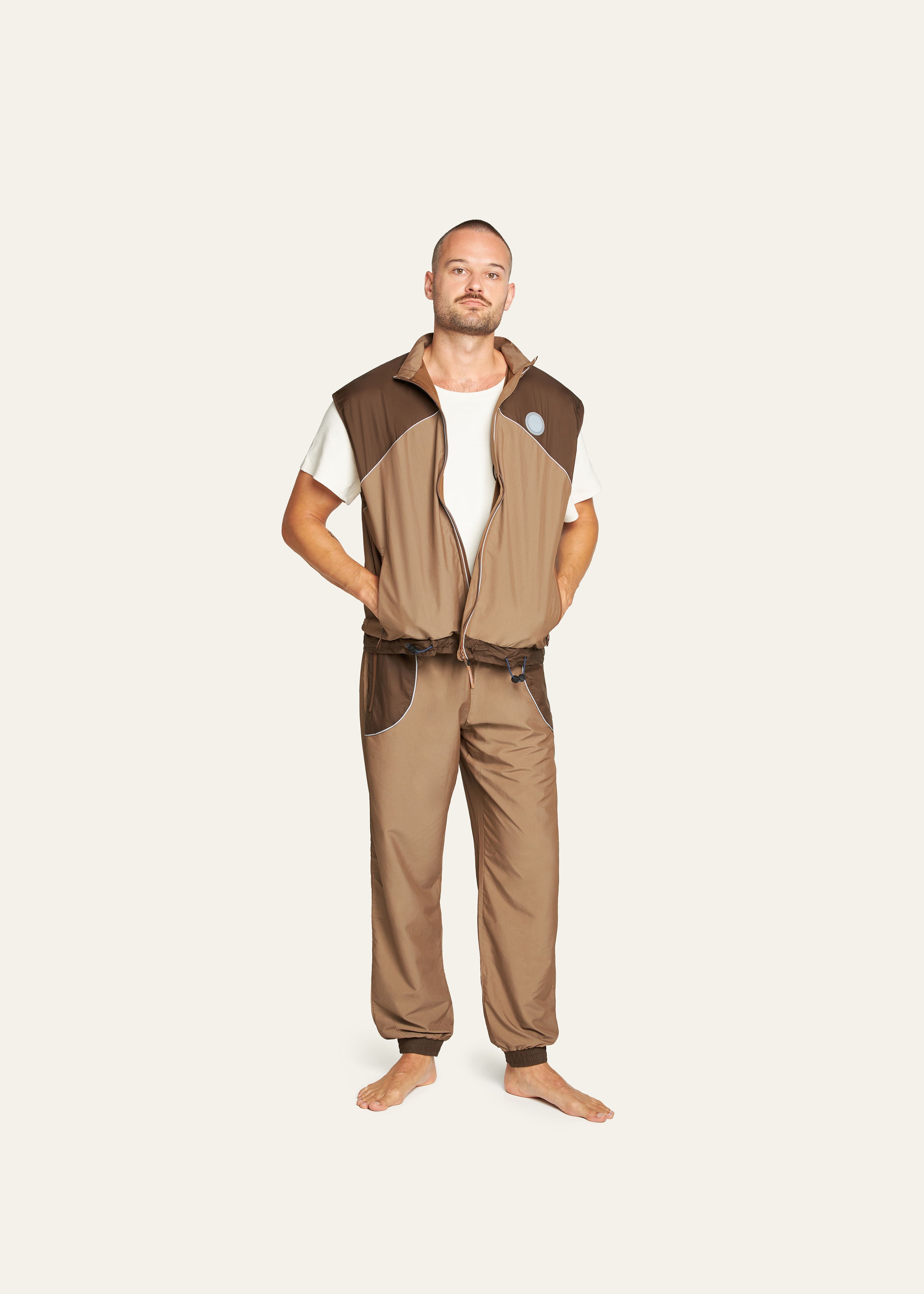 All-Day Vest Light Brown Men