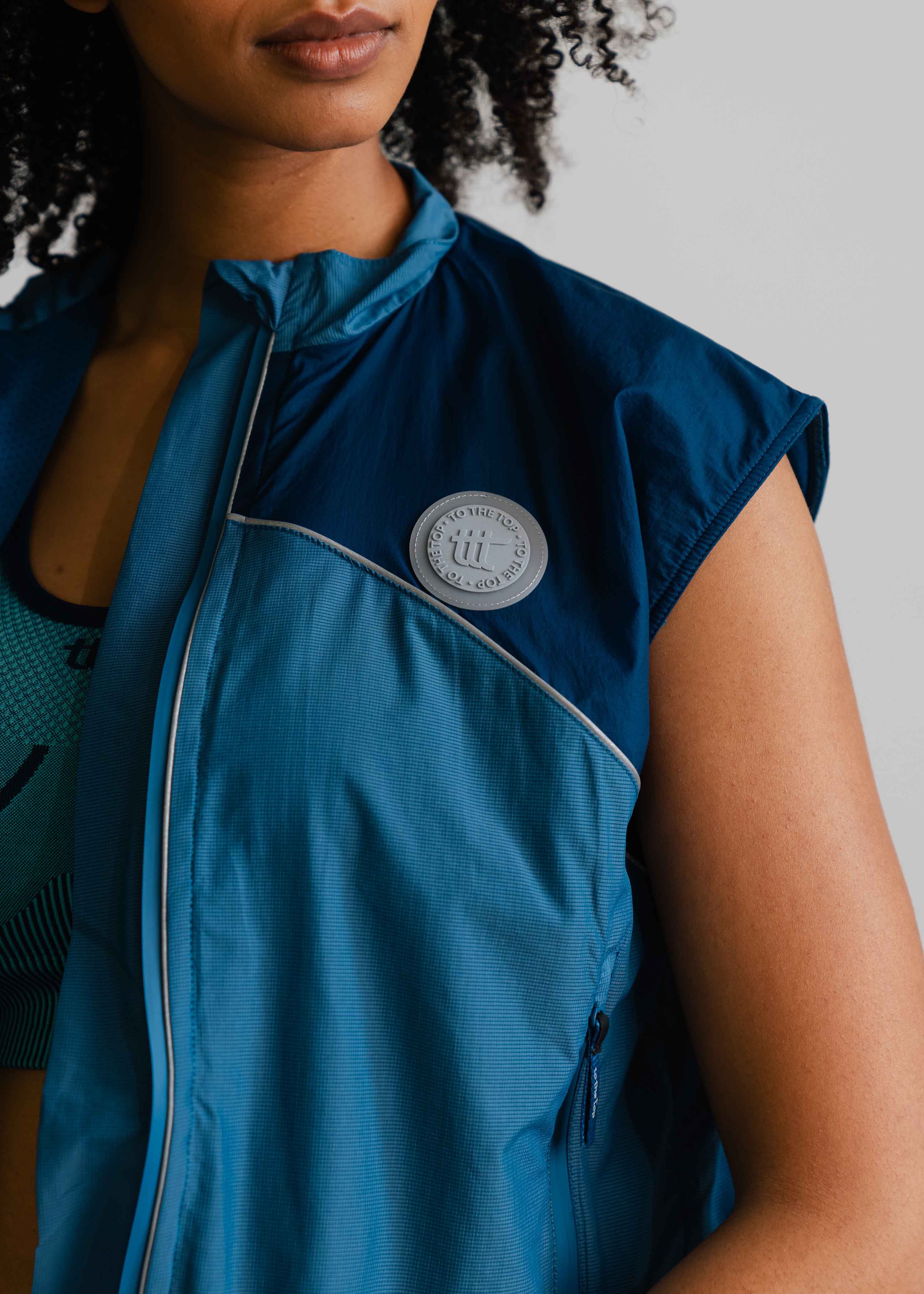 All-Day Vest Light Blue