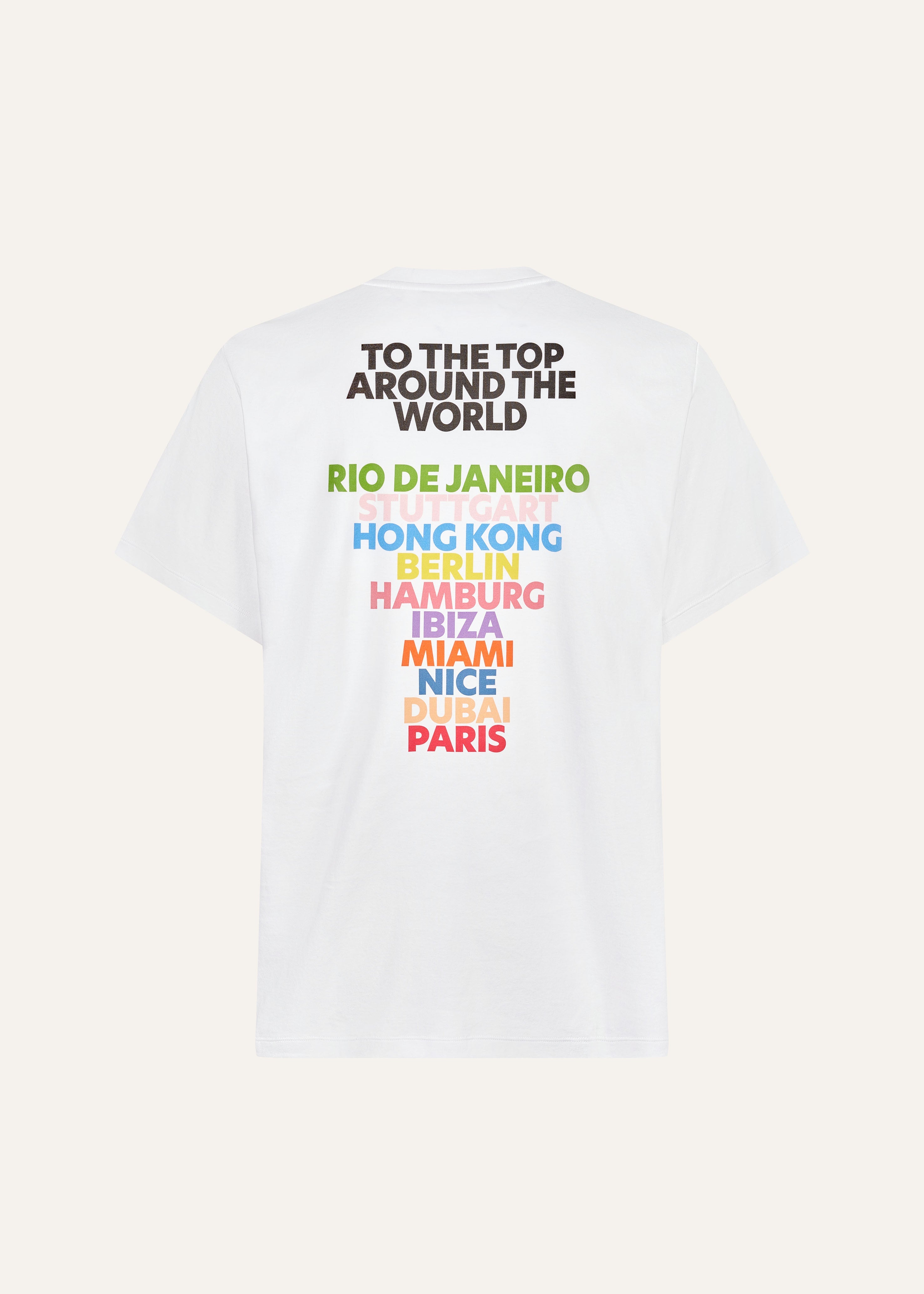 Around The World T-Shirt White