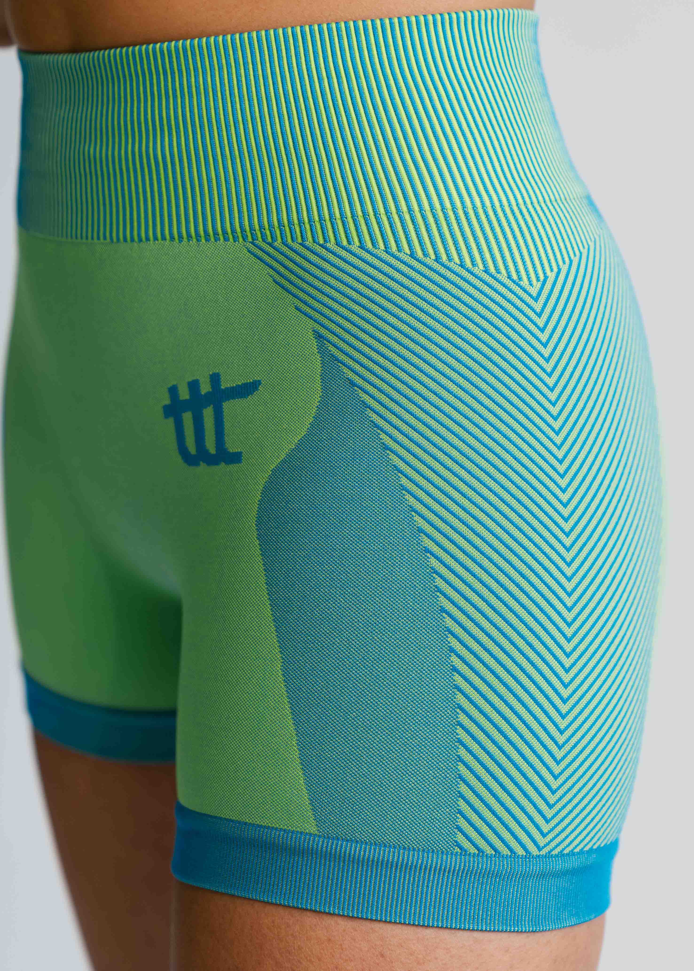 Seamless Short Leggings Lime