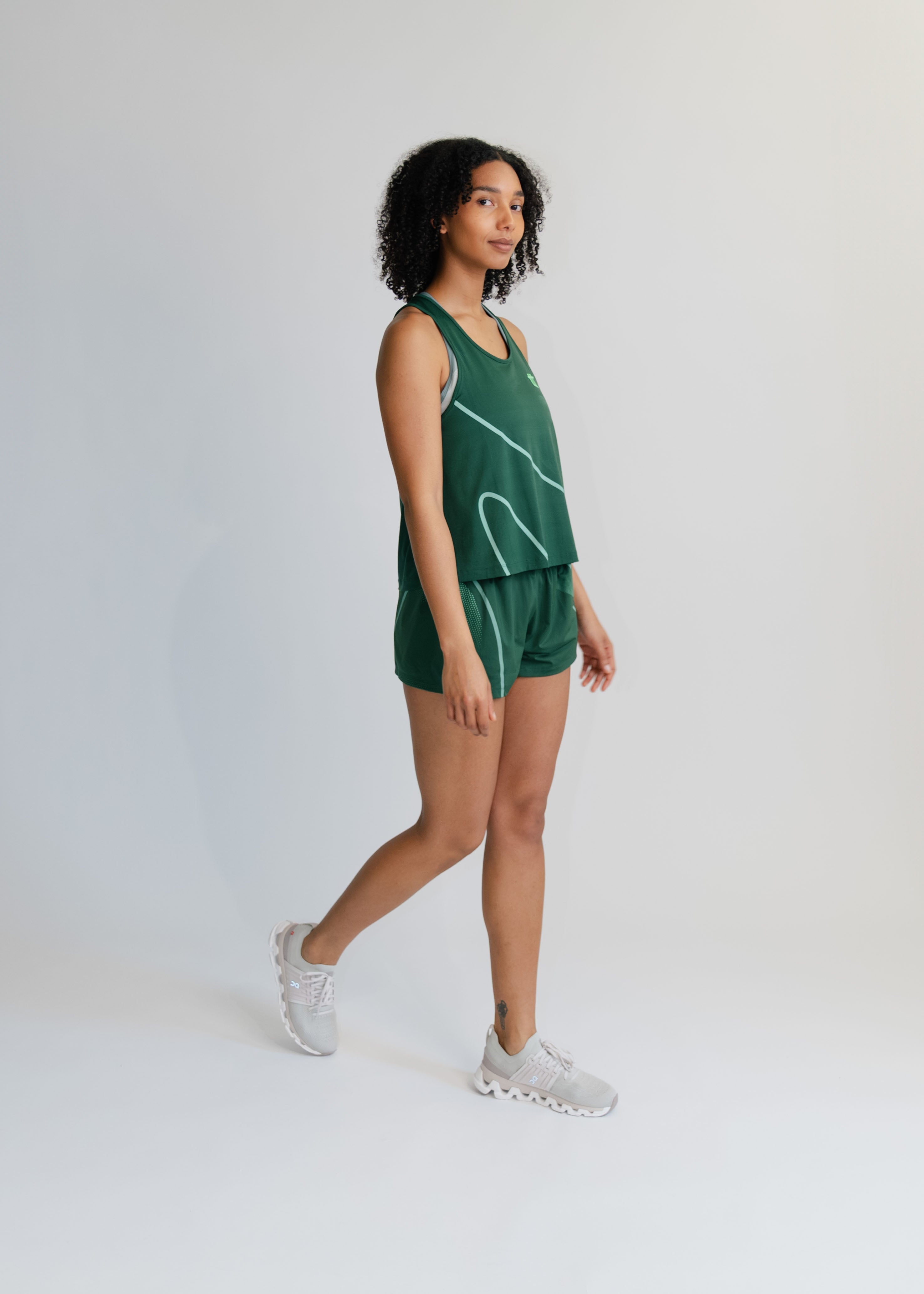 Pace Tank Top Green