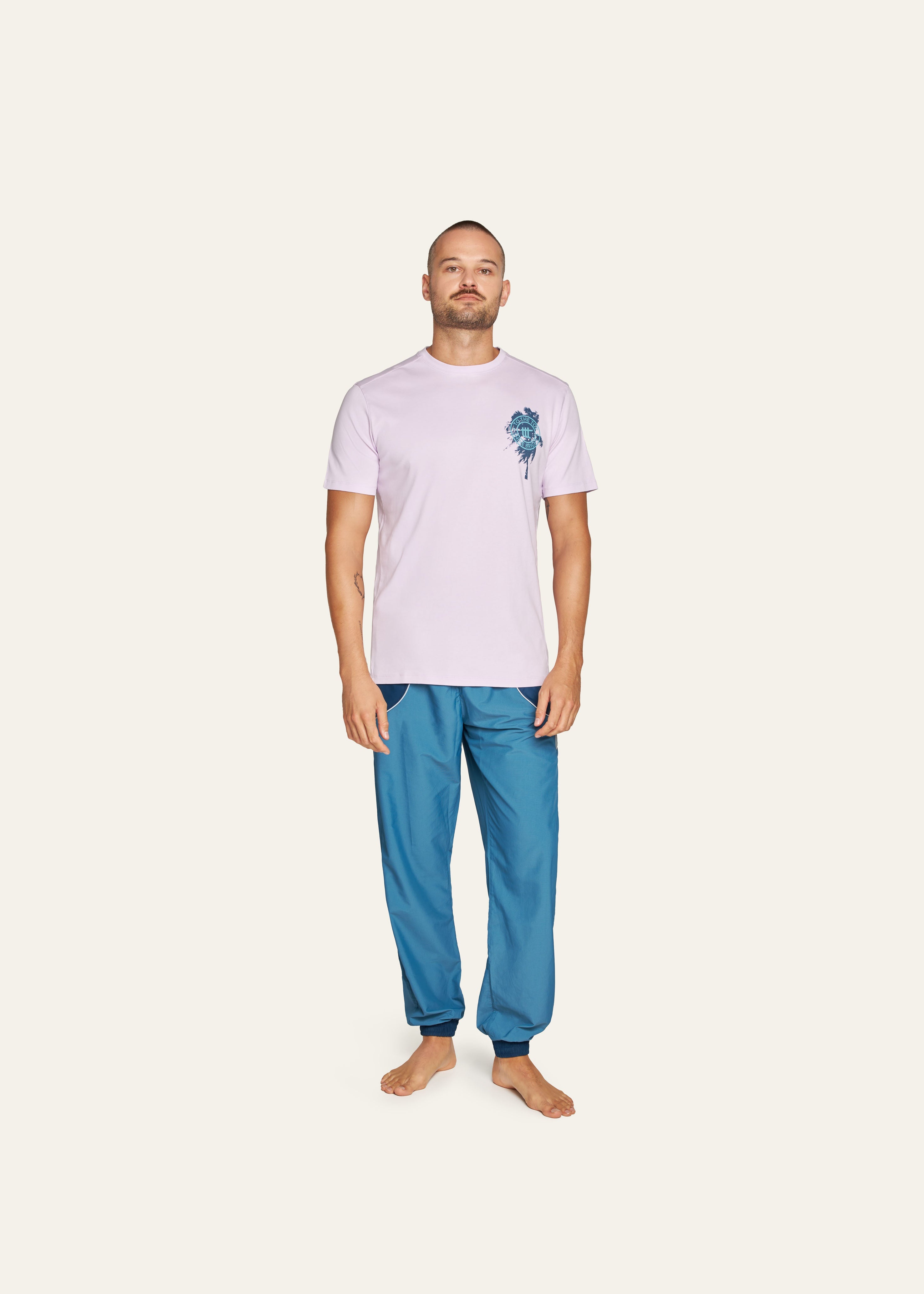 Palm T-Shirt Lilac